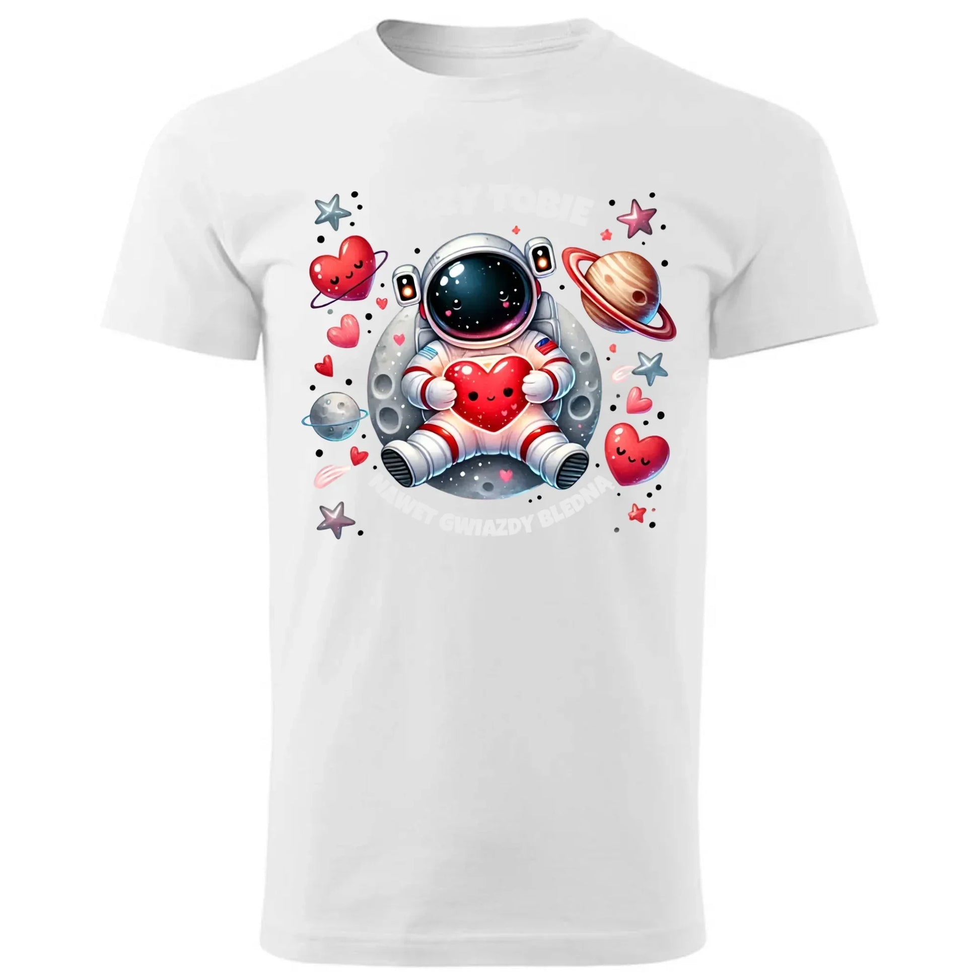 Przy Tobie nawet gwiazdy bledną | Koszulka męska W57 - StoryCups.pl