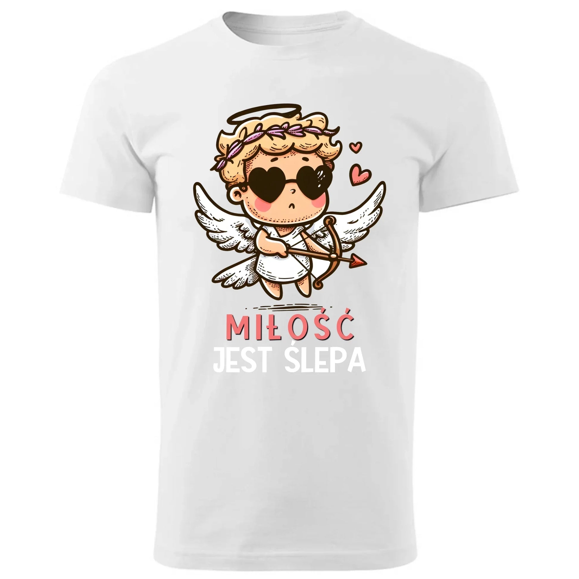 Miłość jest ślepa | Koszulka męska W48 - StoryCups.pl