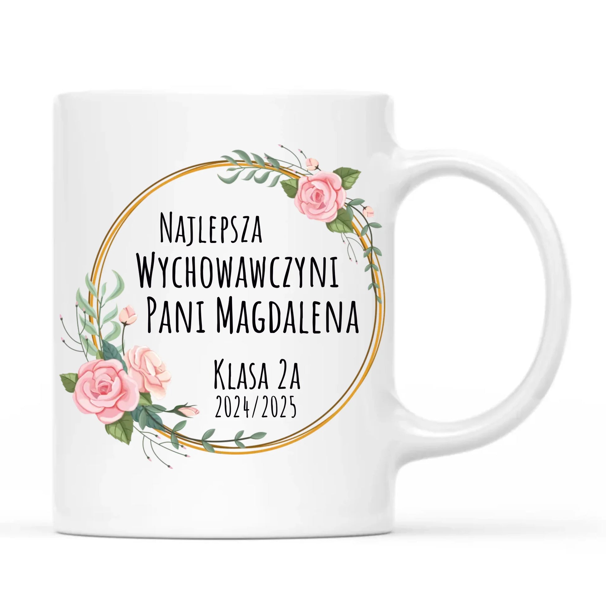 Kubek prezent na zakończenie roku szkolnego dla nauczyciela