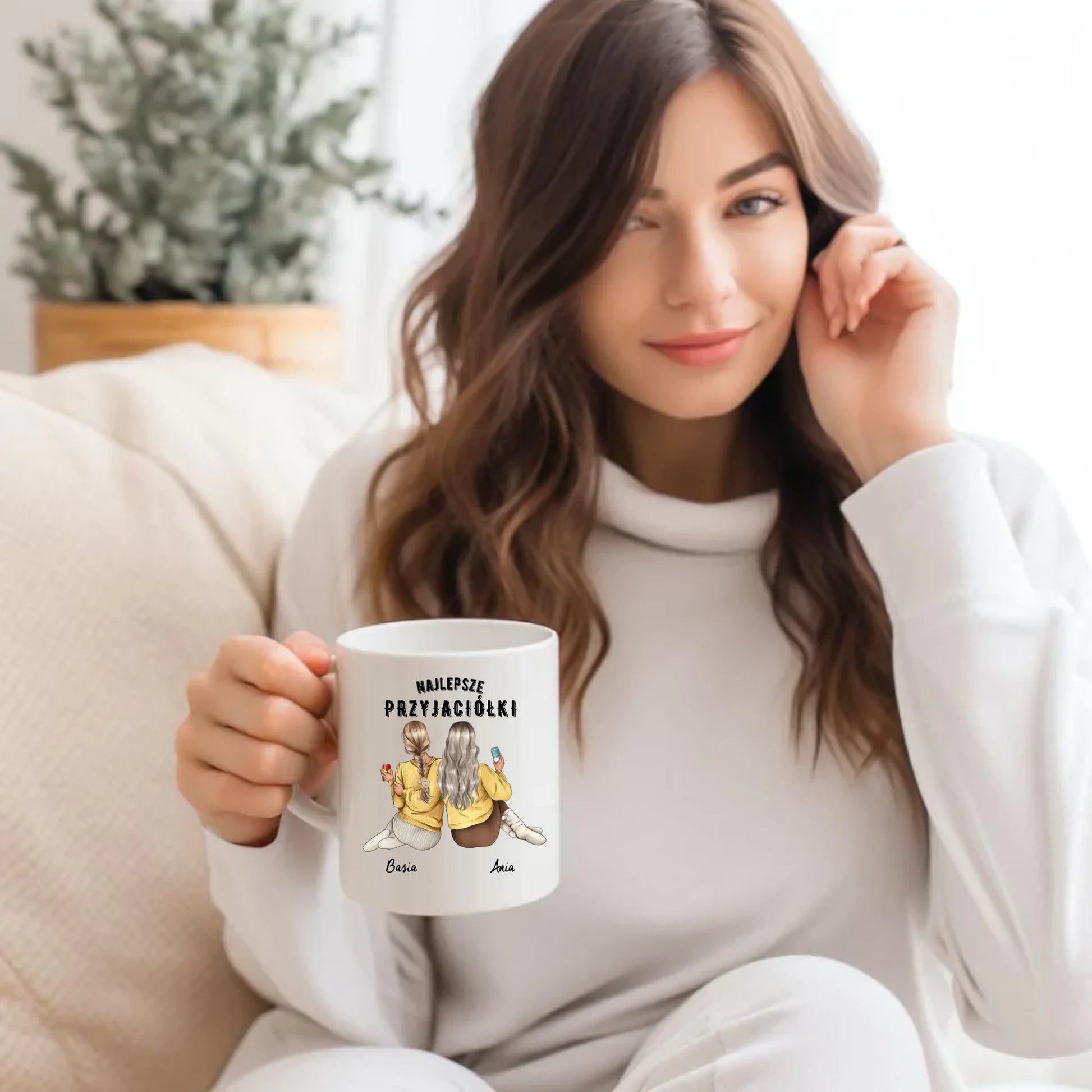 Prezent dla przyjaciółki - personalizowany kubek przyjaciółek