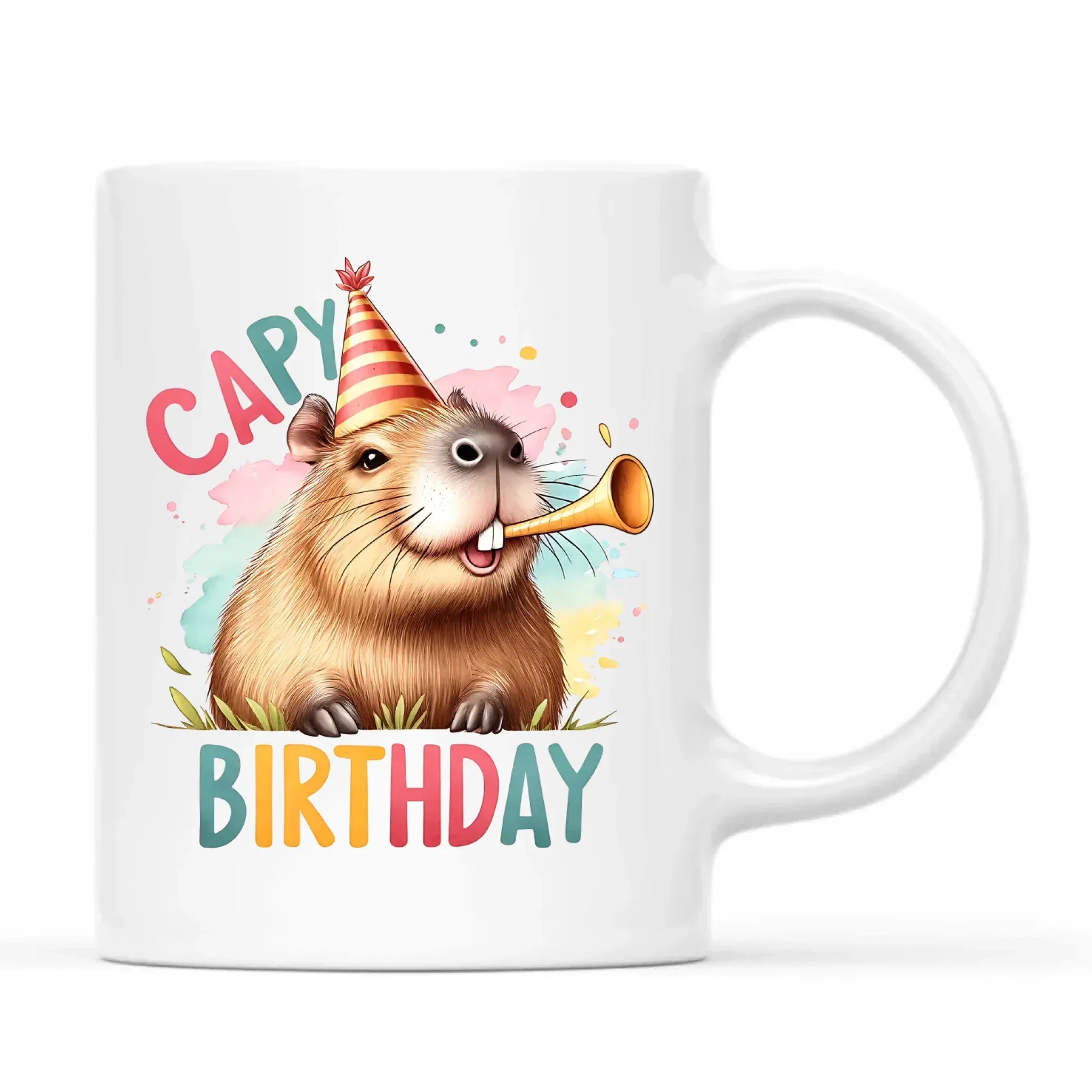 Capy Birthday kapibara | Kubek na urodziny U21 - StoryCups.pl