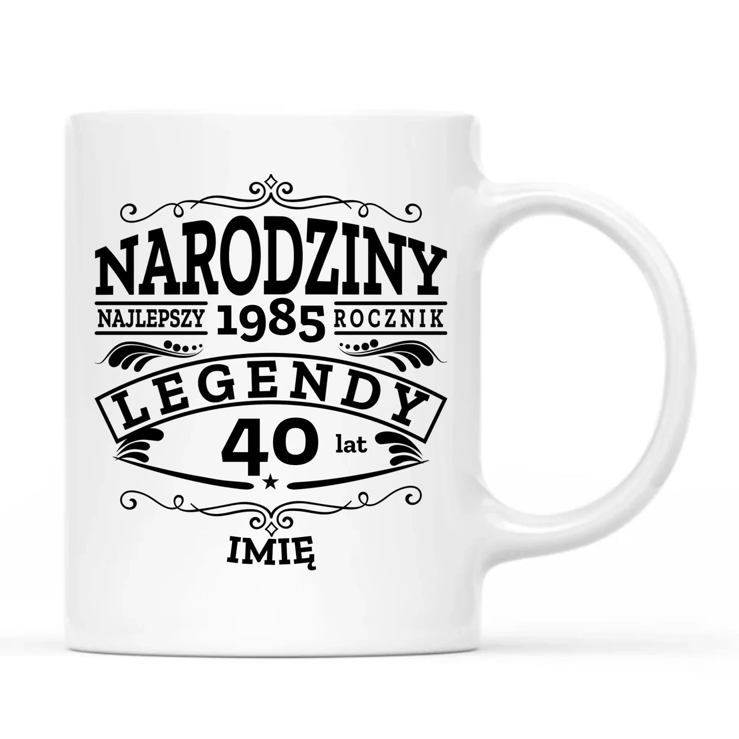 Urodzinowy kubek z nadrukiem prezent na URODZINY