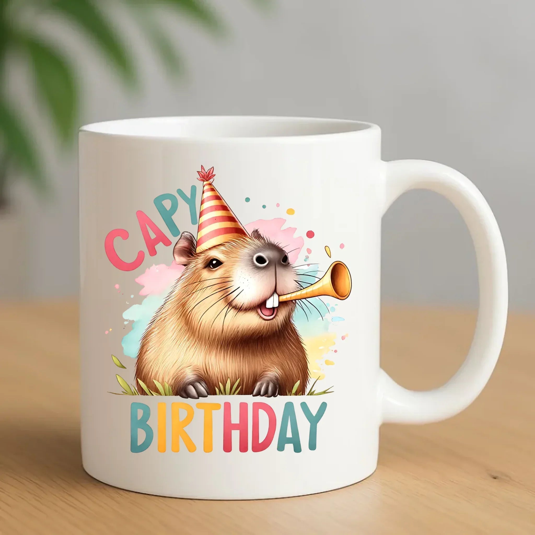 Capy Birthday kapibara | Kubek na urodziny U21 - StoryCups.pl