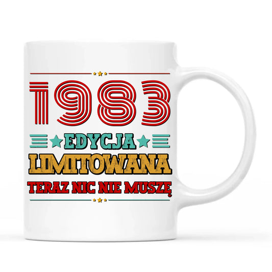 Urodzinowy kubek z nadrukiem prezent na URODZINY