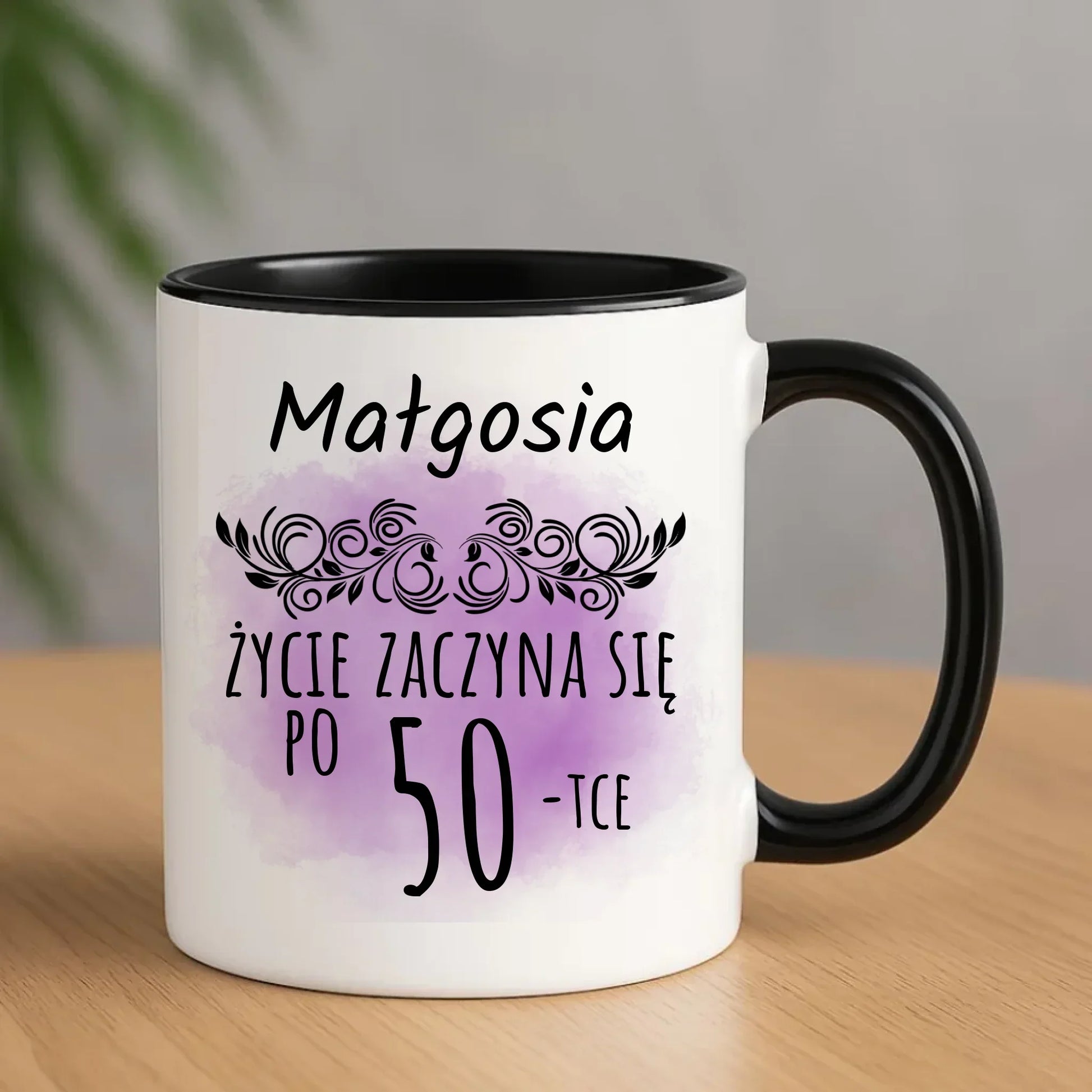Życie zaczyna się po WIEK | Kubek na urodziny U03 - StoryCups.pl