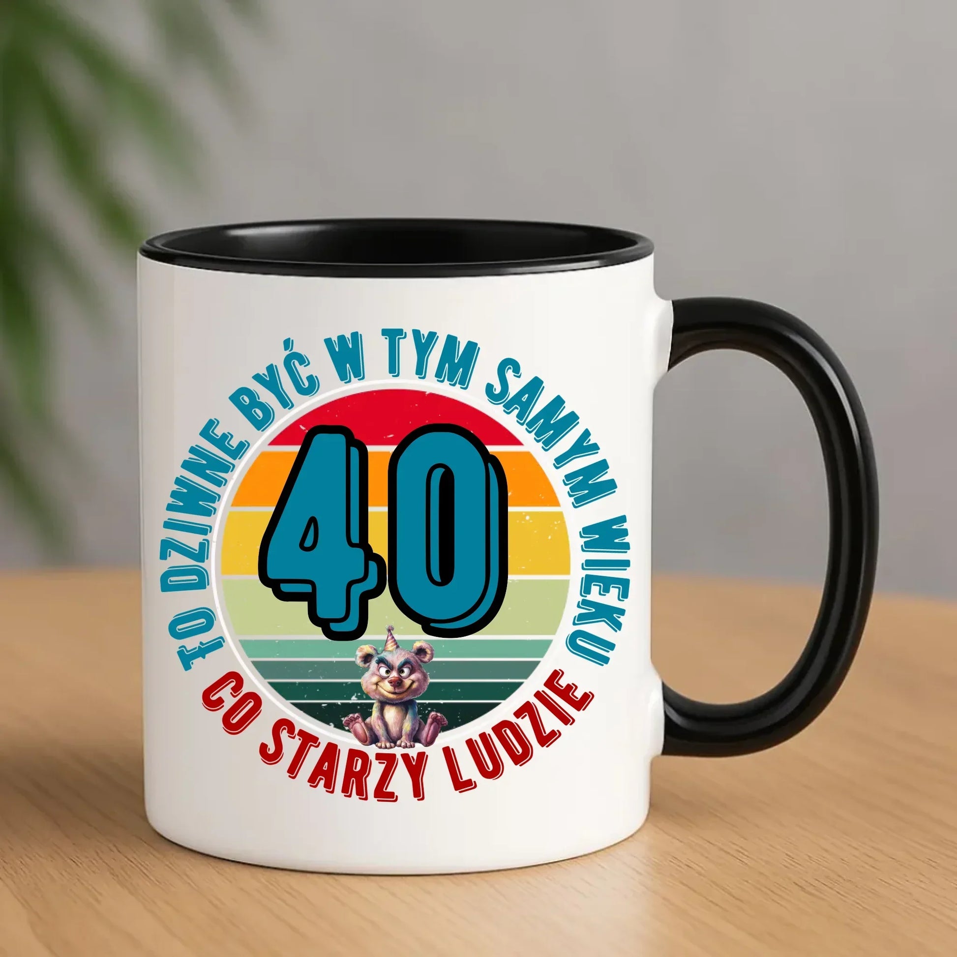 To dziwne (wiek) | Personalizowany kubek prezent na urodziny U08 - StoryCups.pl