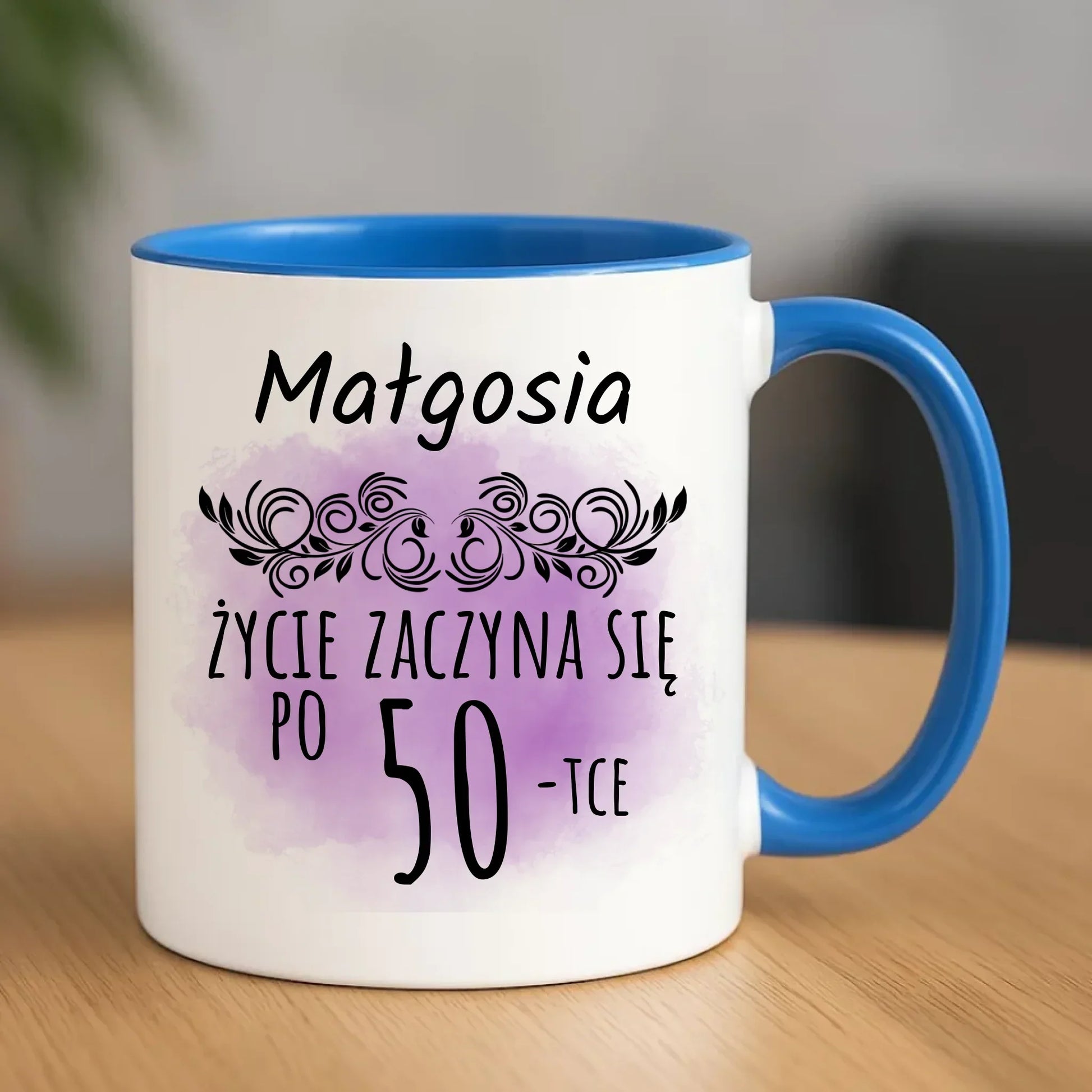 Życie zaczyna się po WIEK | Kubek na urodziny U03 - StoryCups.pl