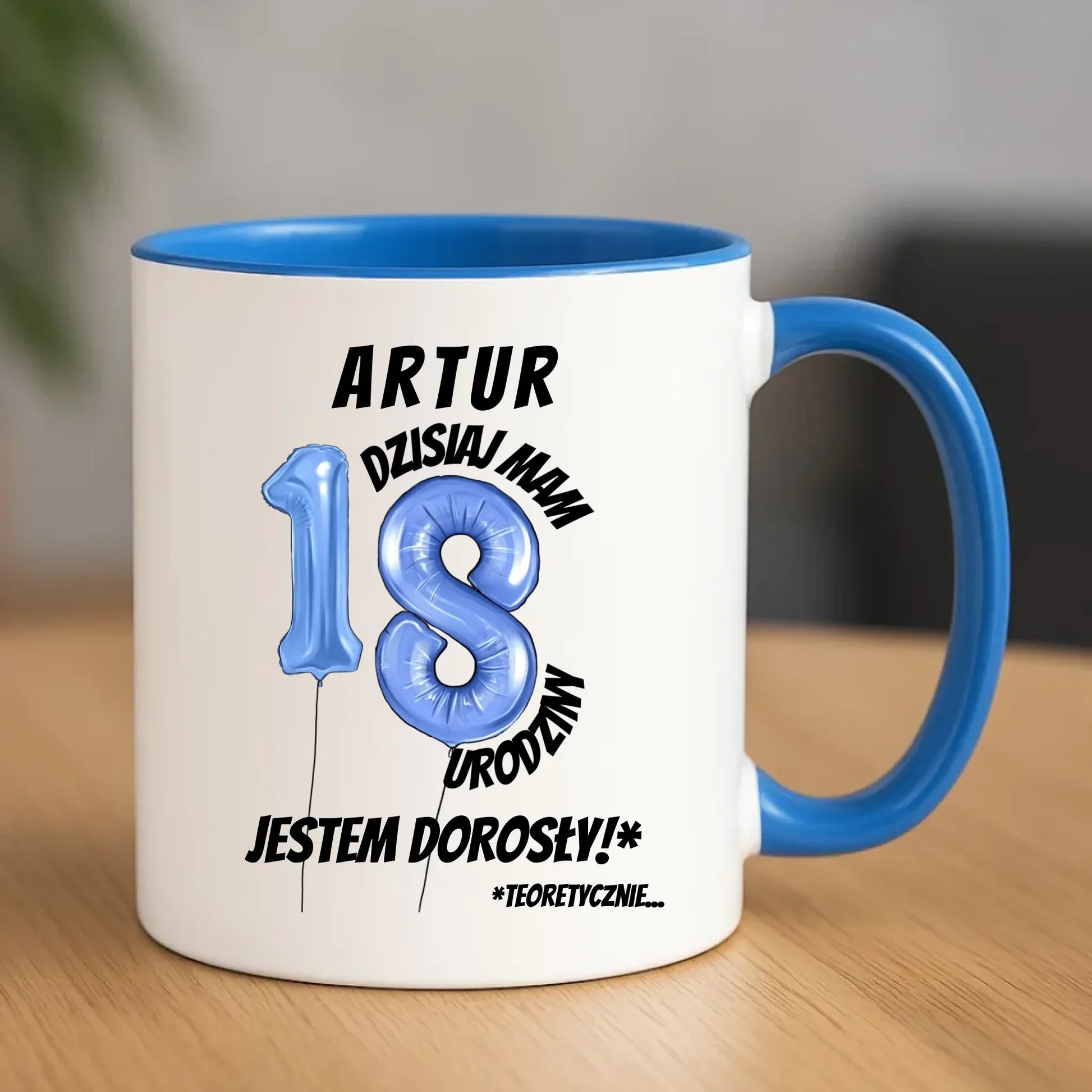 Dzisiaj mam 18. urodziny | Kubek prezent na osiemnastkę U27 - StoryCups.pl