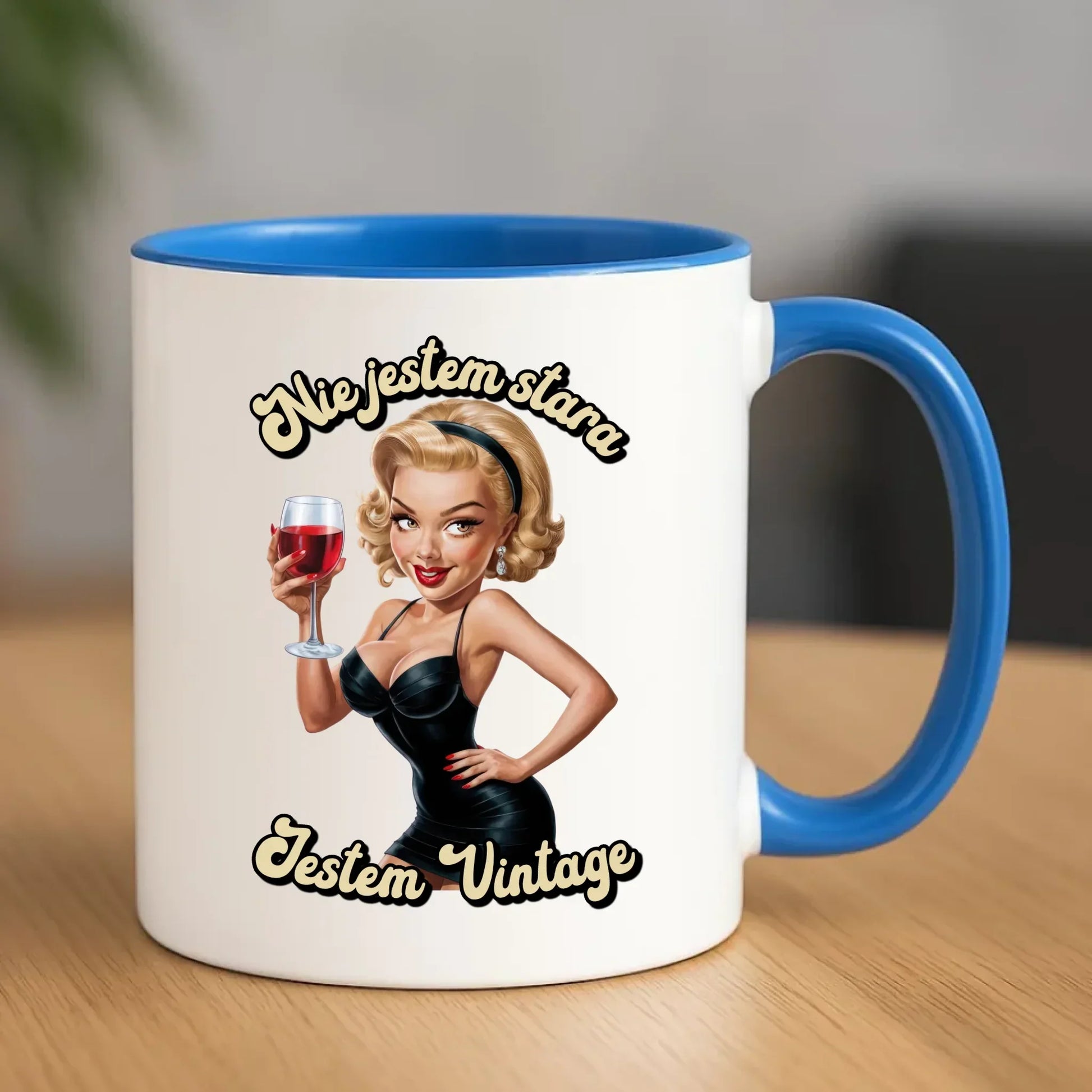 Nie jestem stara jestem vintage | Kubek na urodziny U05 - StoryCups.pl