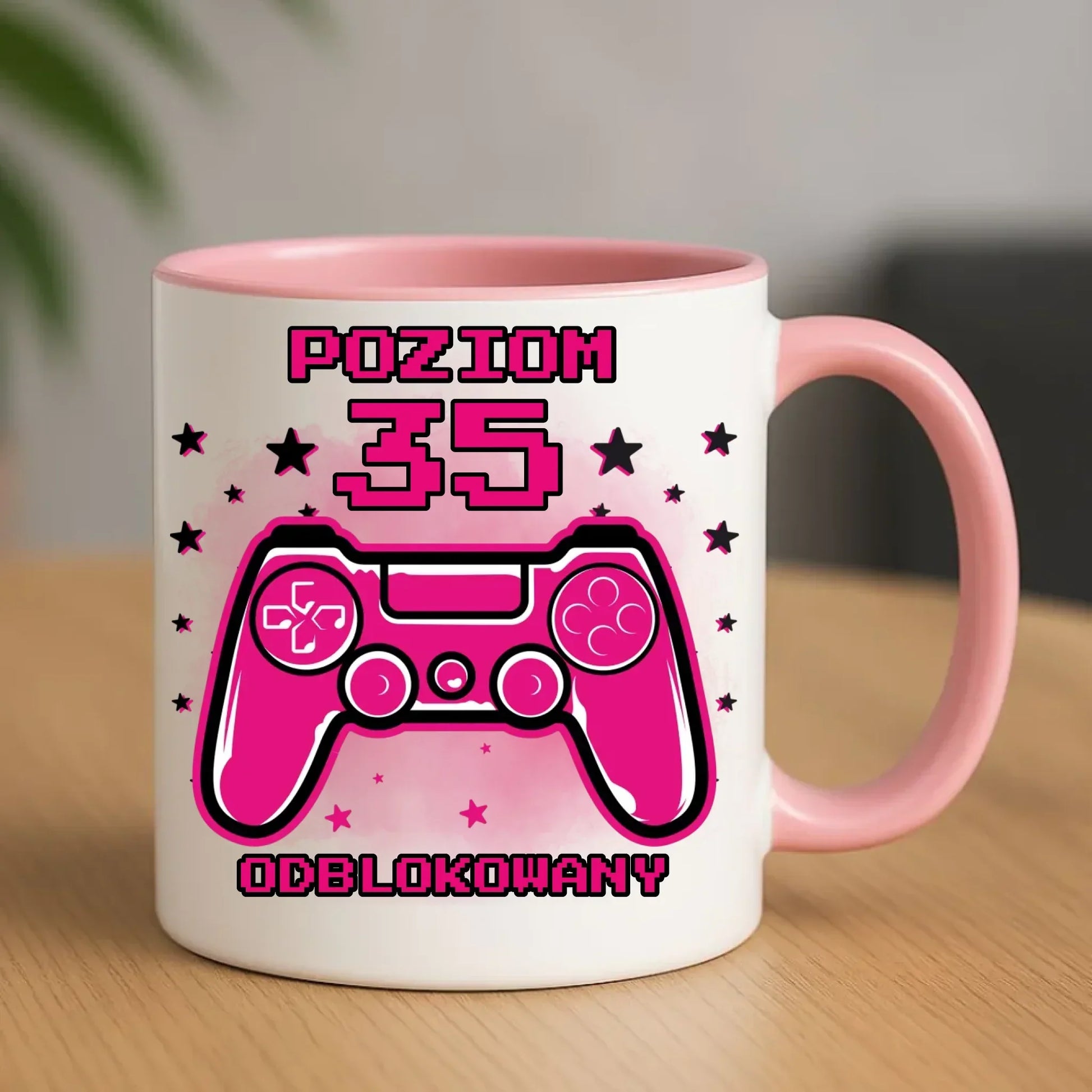 Poziom odblokowany (wiek) | Kubek na urodziny dla gracza U23 - StoryCups.pl