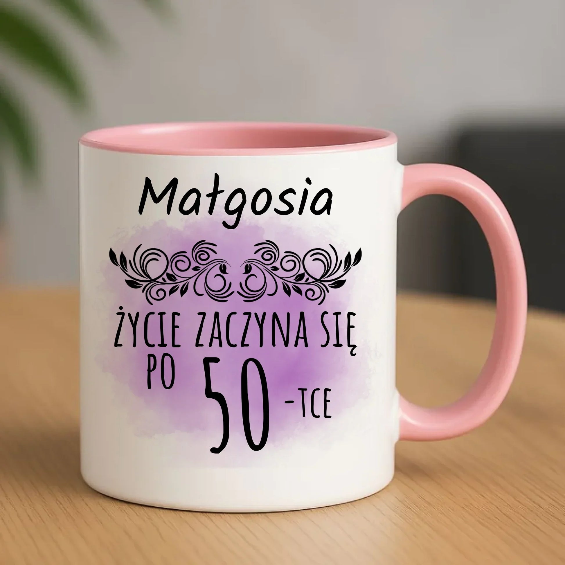Życie zaczyna się po WIEK | Kubek na urodziny U03 - StoryCups.pl