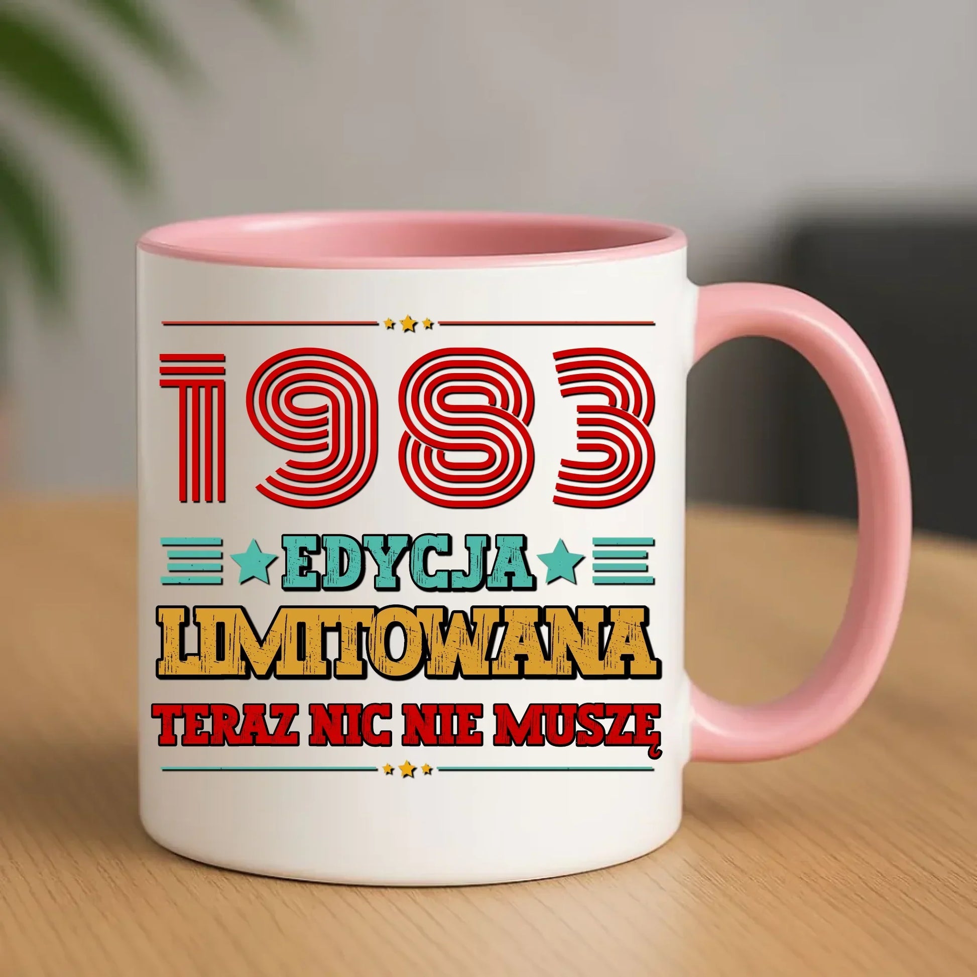 Edycja limitowana nic nie muszę | Kubek na urodziny U17 - StoryCups.pl