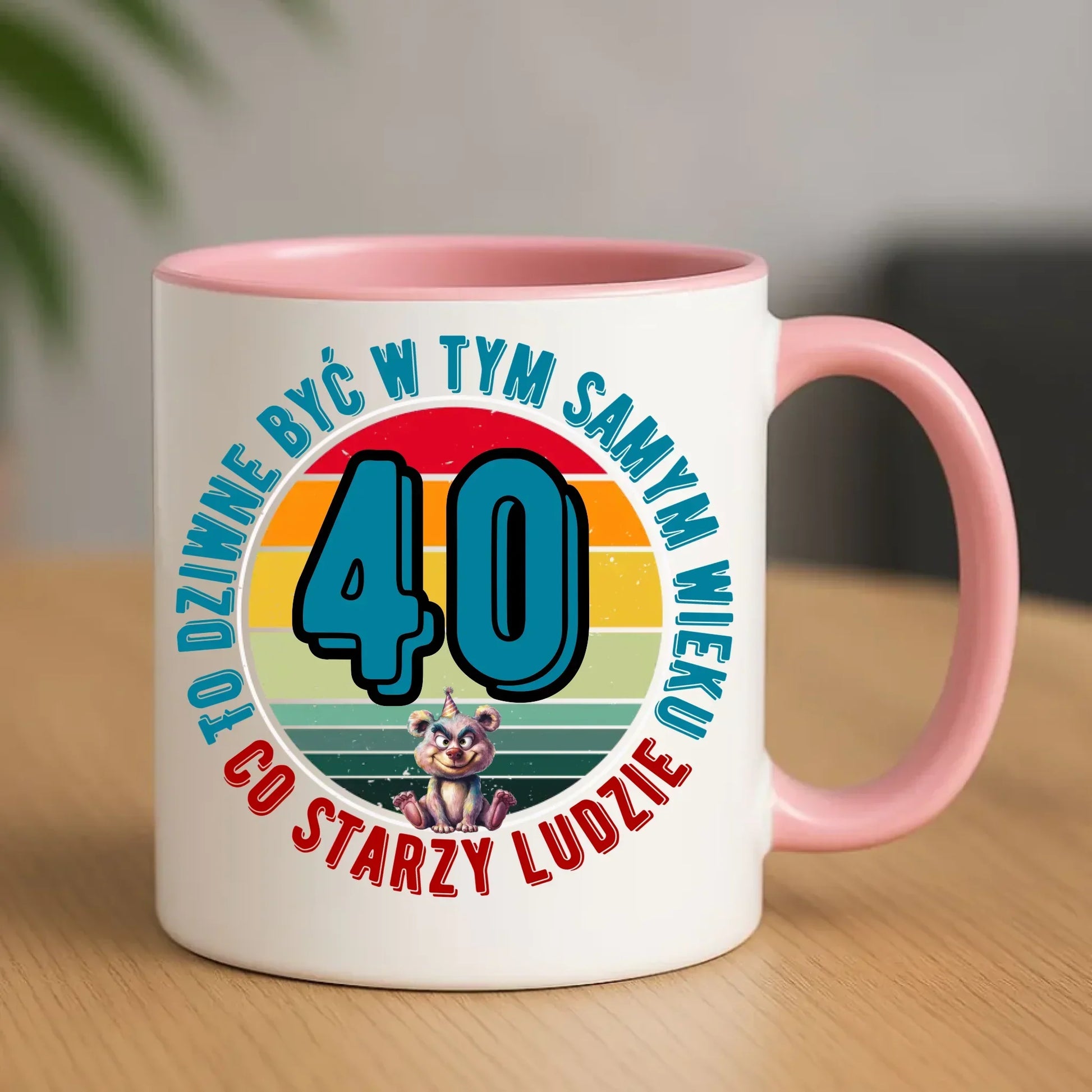 To dziwne (wiek) | Personalizowany kubek prezent na urodziny U08 - StoryCups.pl