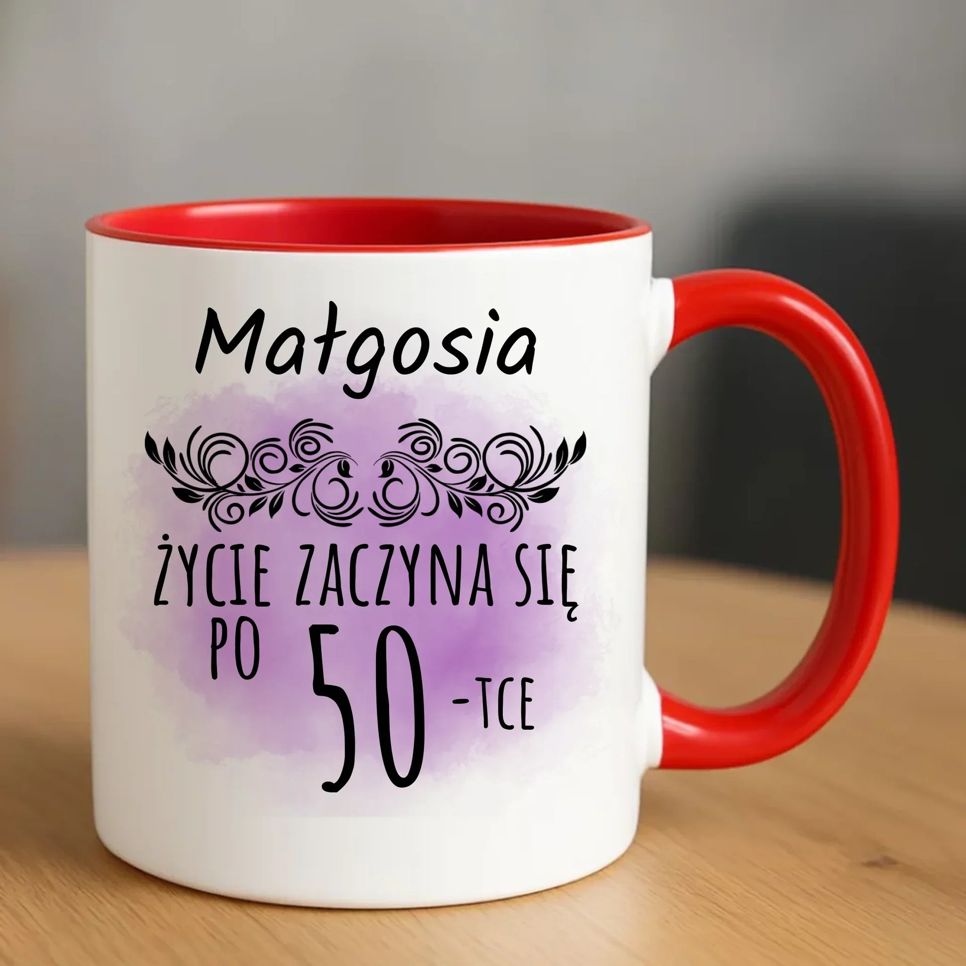 Życie zaczyna się po WIEK | Kubek na urodziny U03 - StoryCups.pl