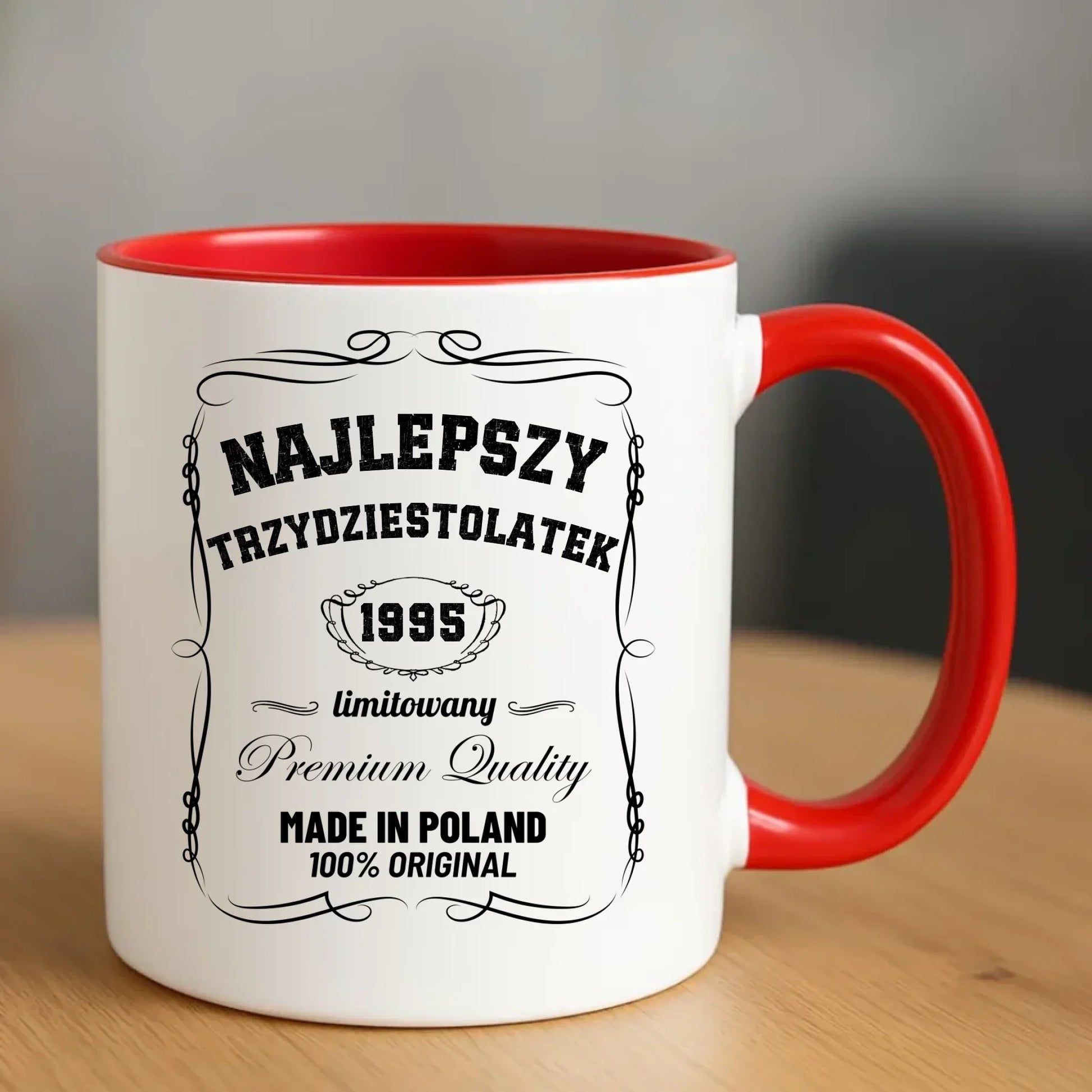 Najlepszy trzydziestolatek | Kubek prezent na 30 urodziny U04 - StoryCups.pl