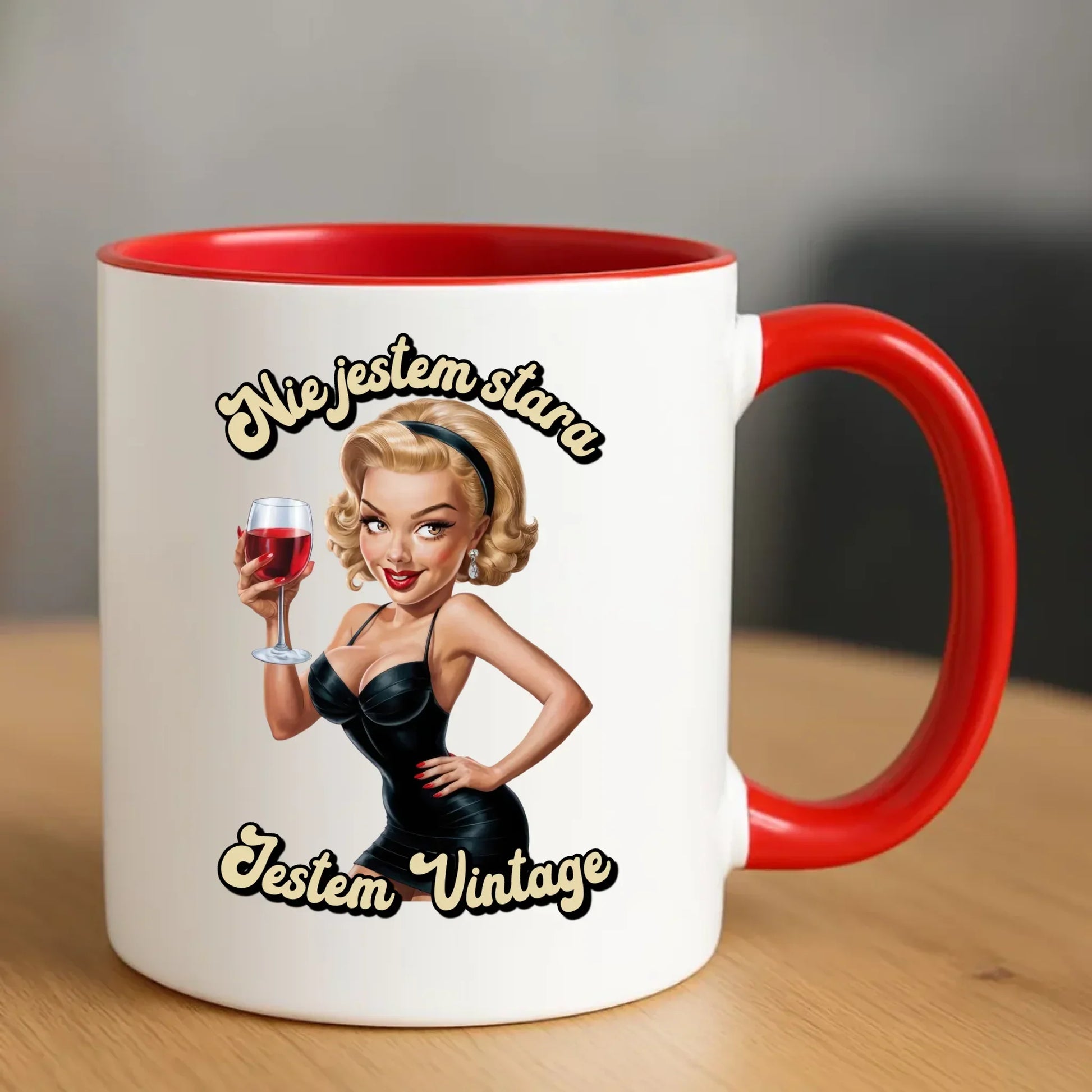 Nie jestem stara jestem vintage | Kubek na urodziny U05 - StoryCups.pl