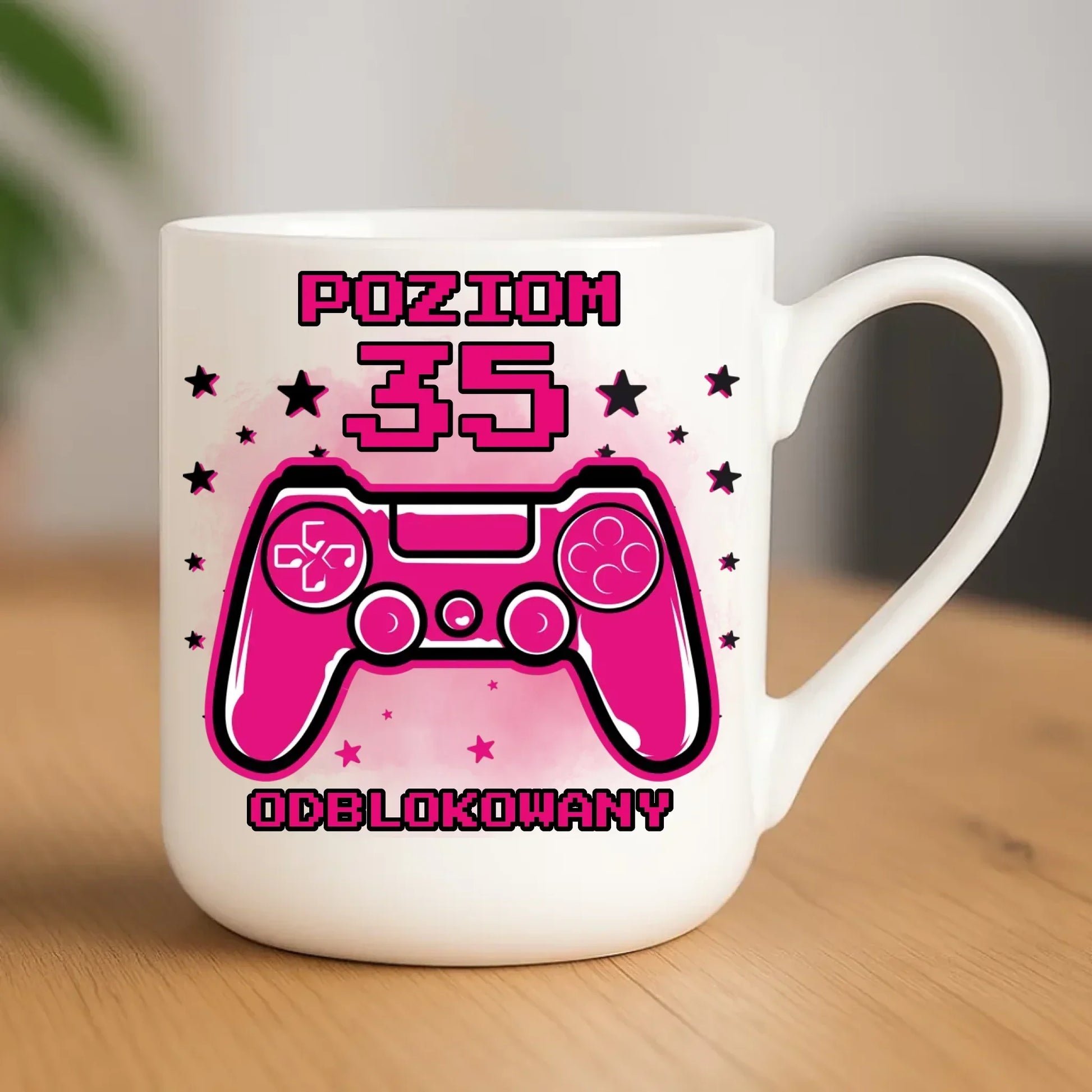 Poziom odblokowany (wiek) | Kubek na urodziny dla gracza U23 - StoryCups.pl