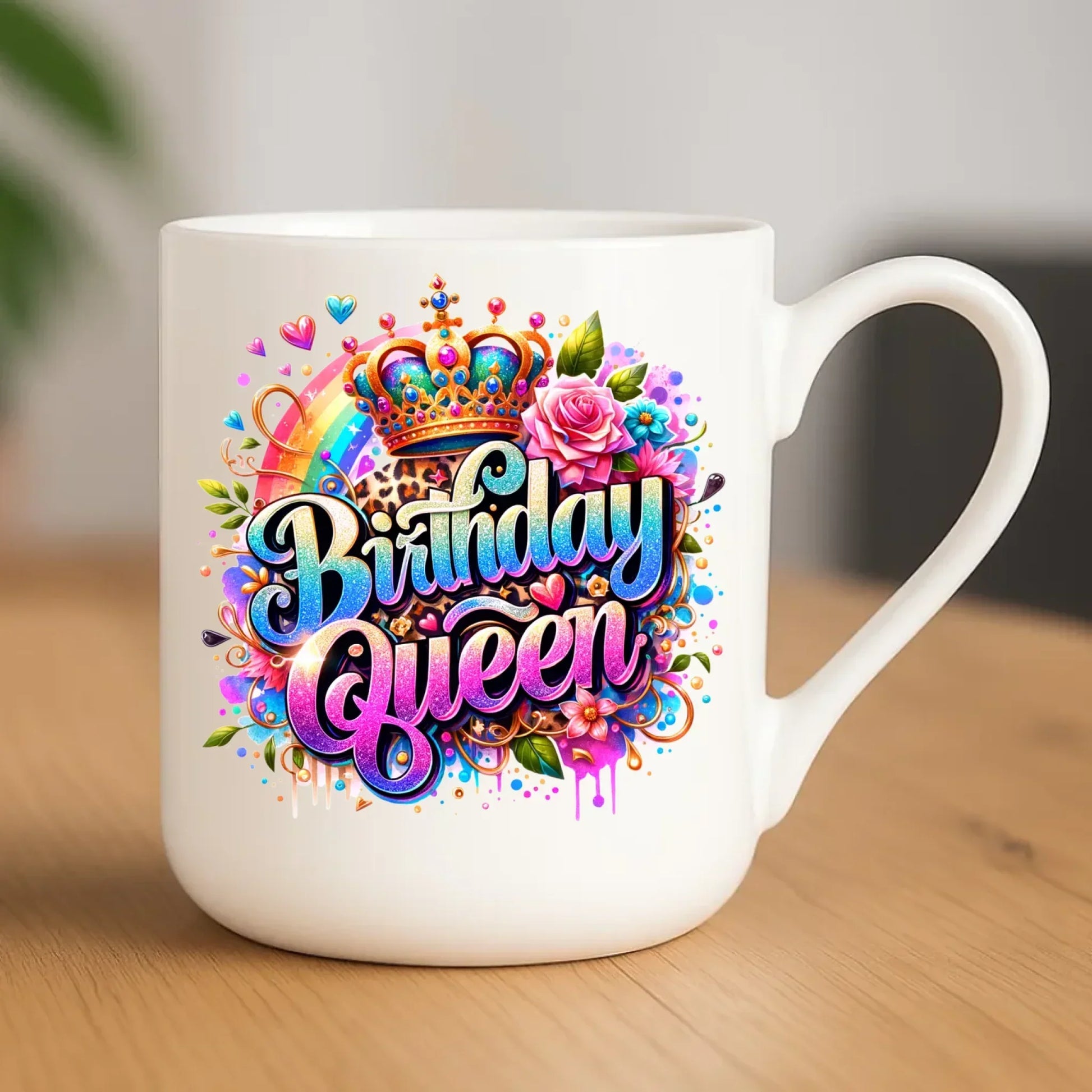 Birthday Queen | Kubek na urodziny U32 - StoryCups.pl