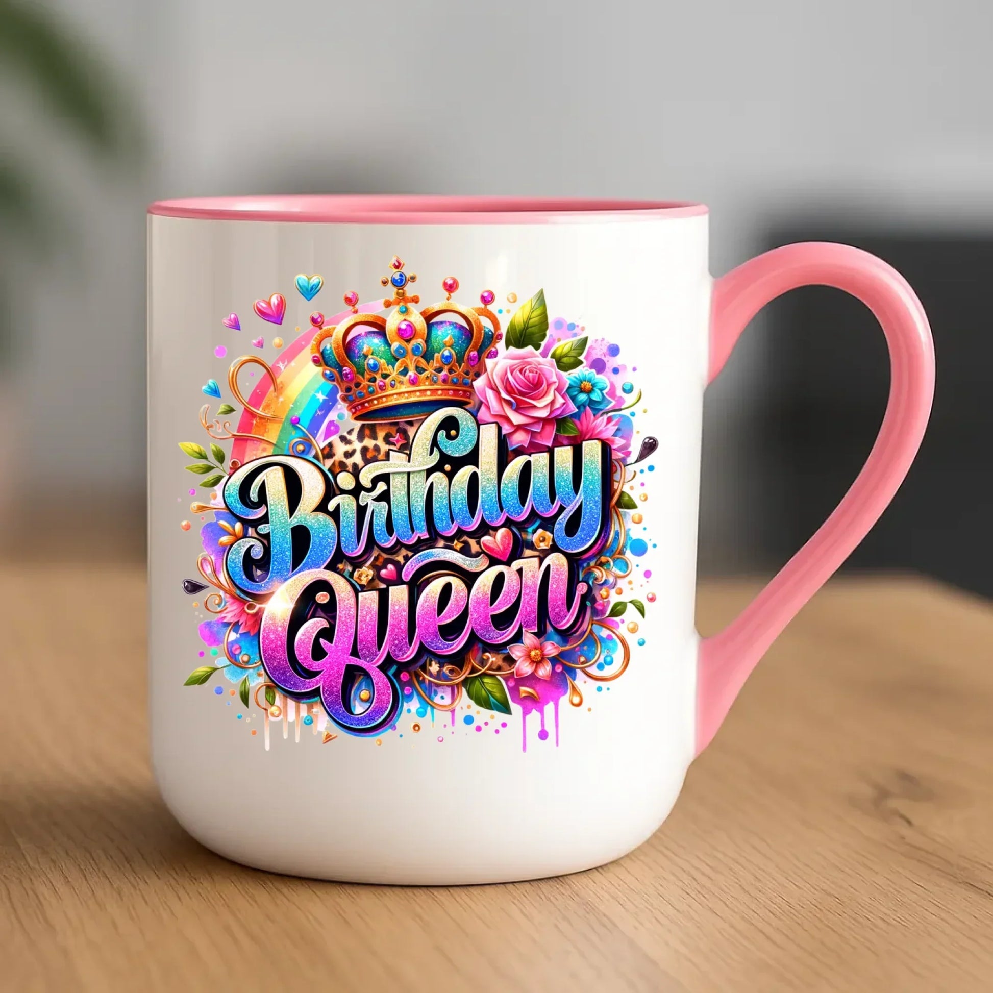 Birthday Queen | Kubek na urodziny U32 - StoryCups.pl