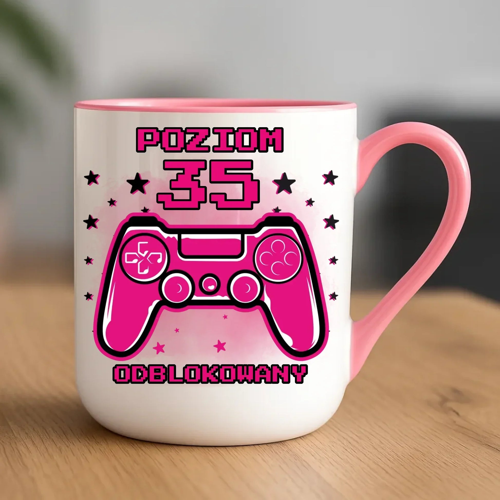 Poziom odblokowany (wiek) | Kubek na urodziny dla gracza U23 - StoryCups.pl