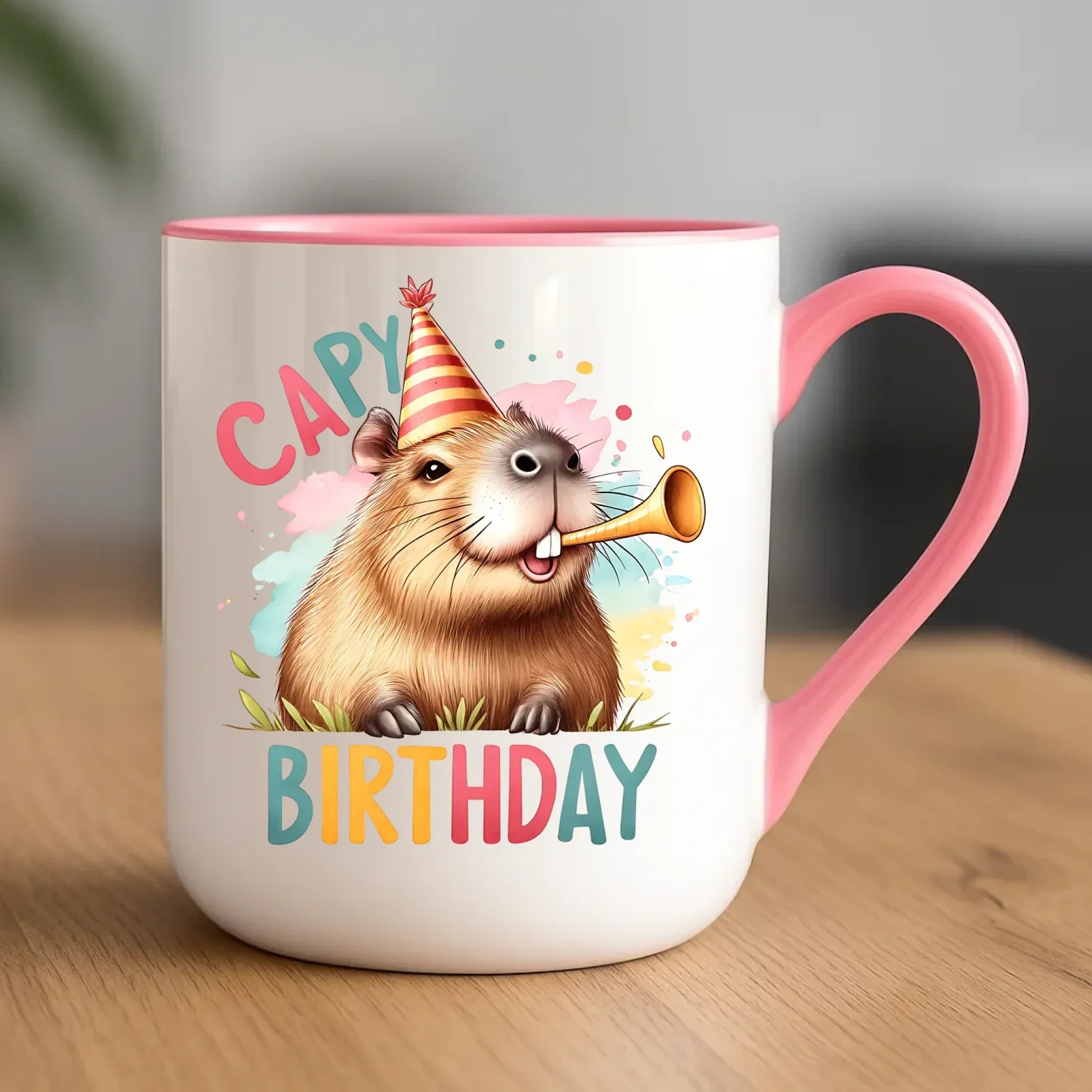 Capy Birthday kapibara | Kubek na urodziny U21 - StoryCups.pl