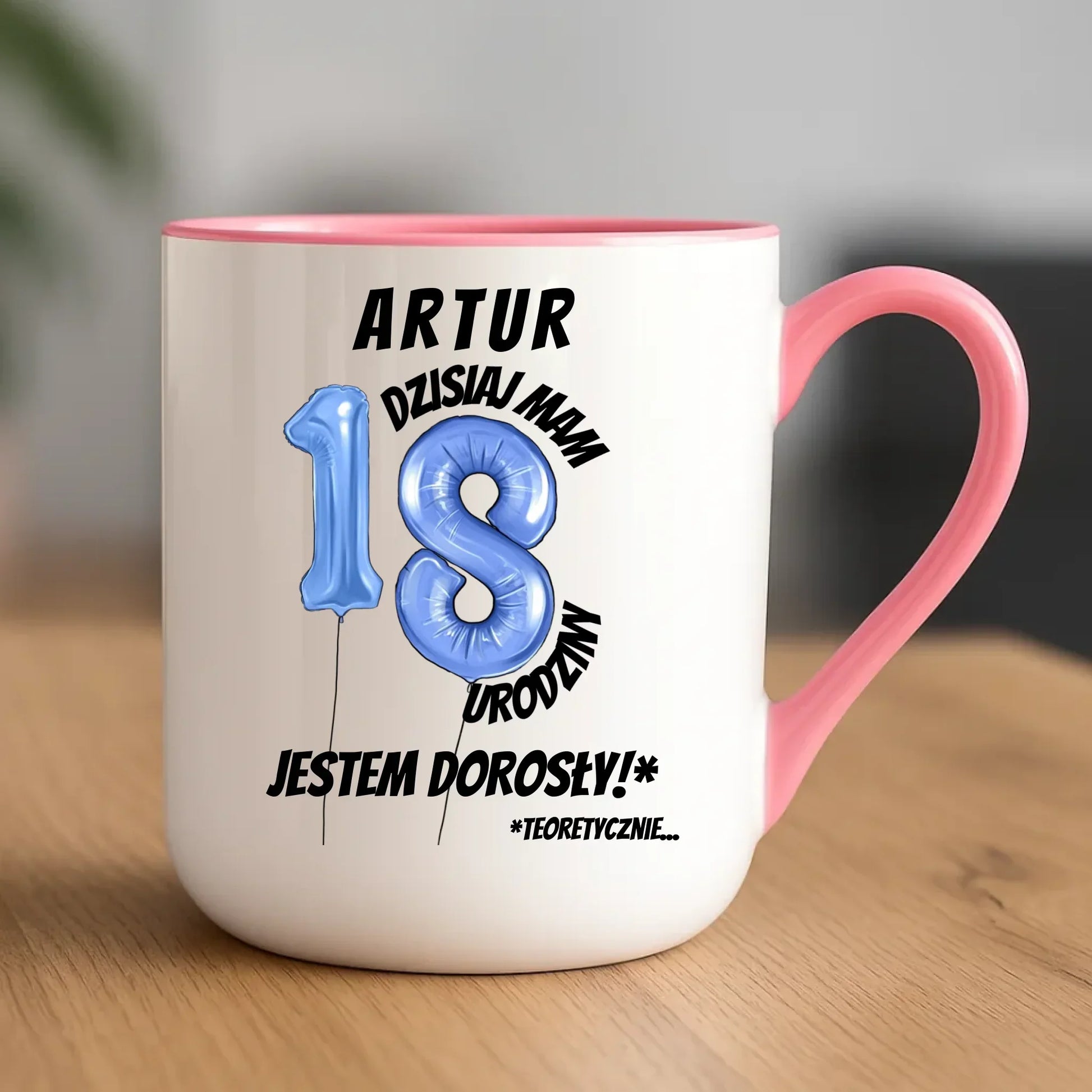 Dzisiaj mam 18. urodziny | Kubek prezent na osiemnastkę U27 - StoryCups.pl