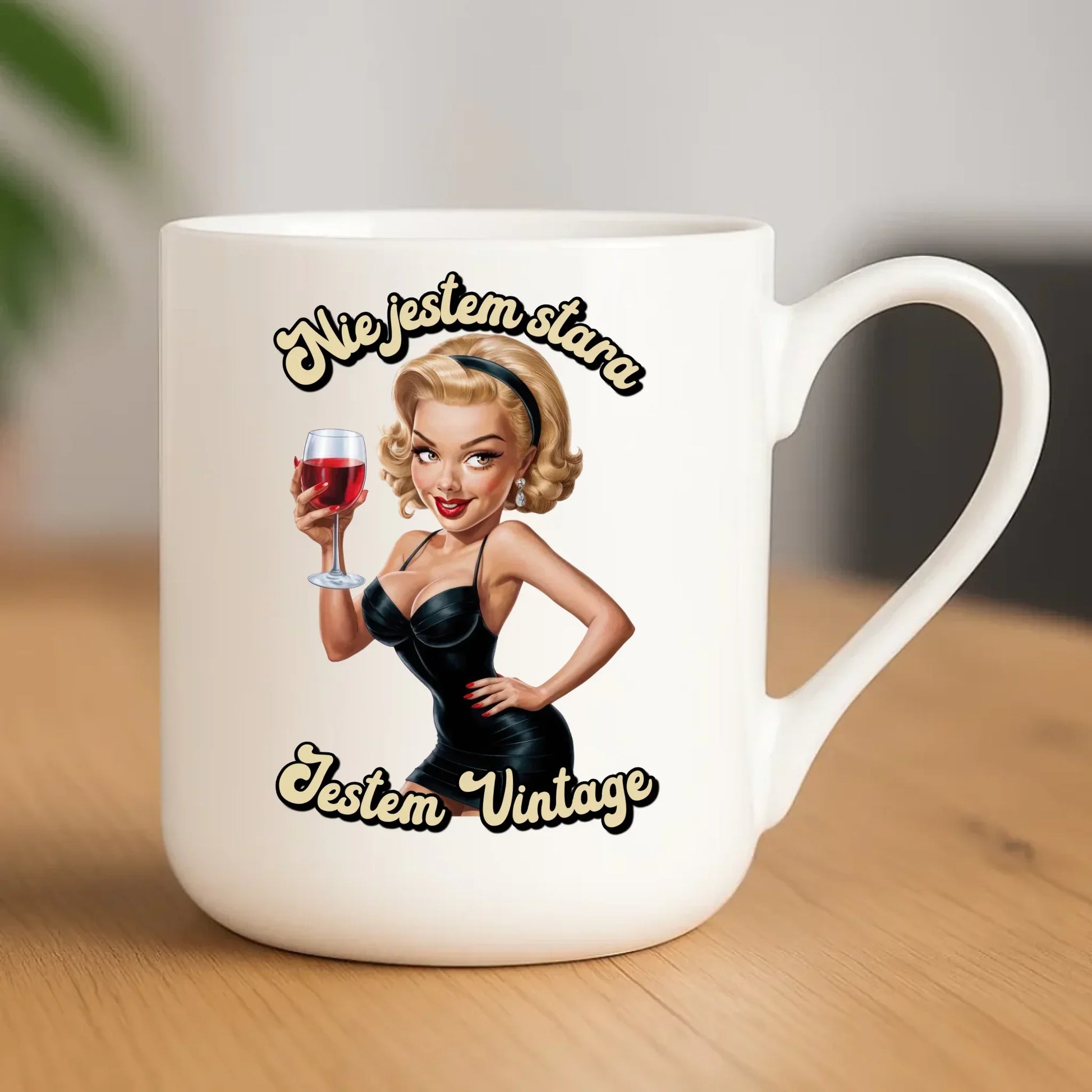 Nie jestem stara jestem vintage | Kubek na urodziny U05 - StoryCups.pl