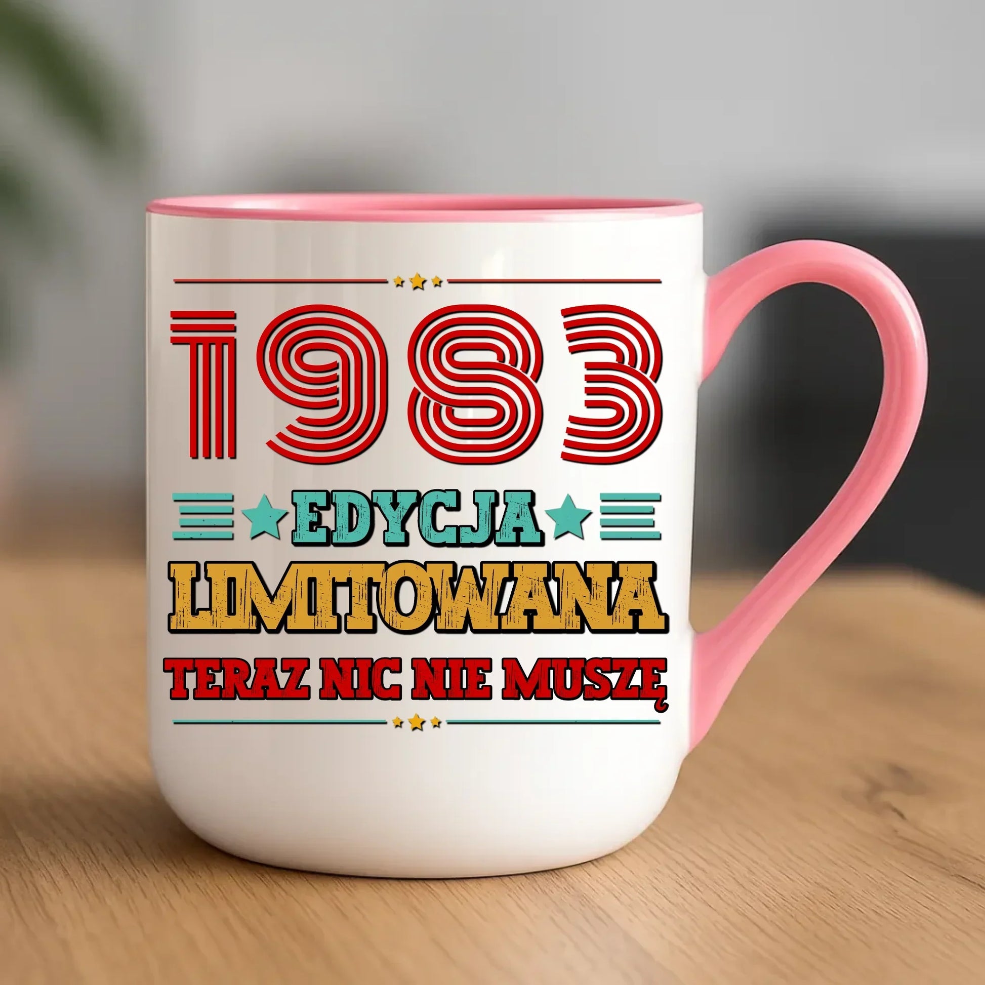 Edycja limitowana nic nie muszę | Kubek na urodziny U17 - StoryCups.pl