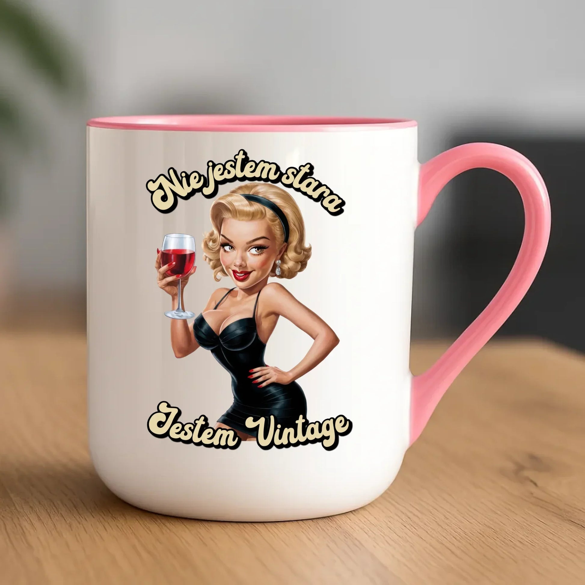 Nie jestem stara jestem vintage | Kubek na urodziny U05 - StoryCups.pl