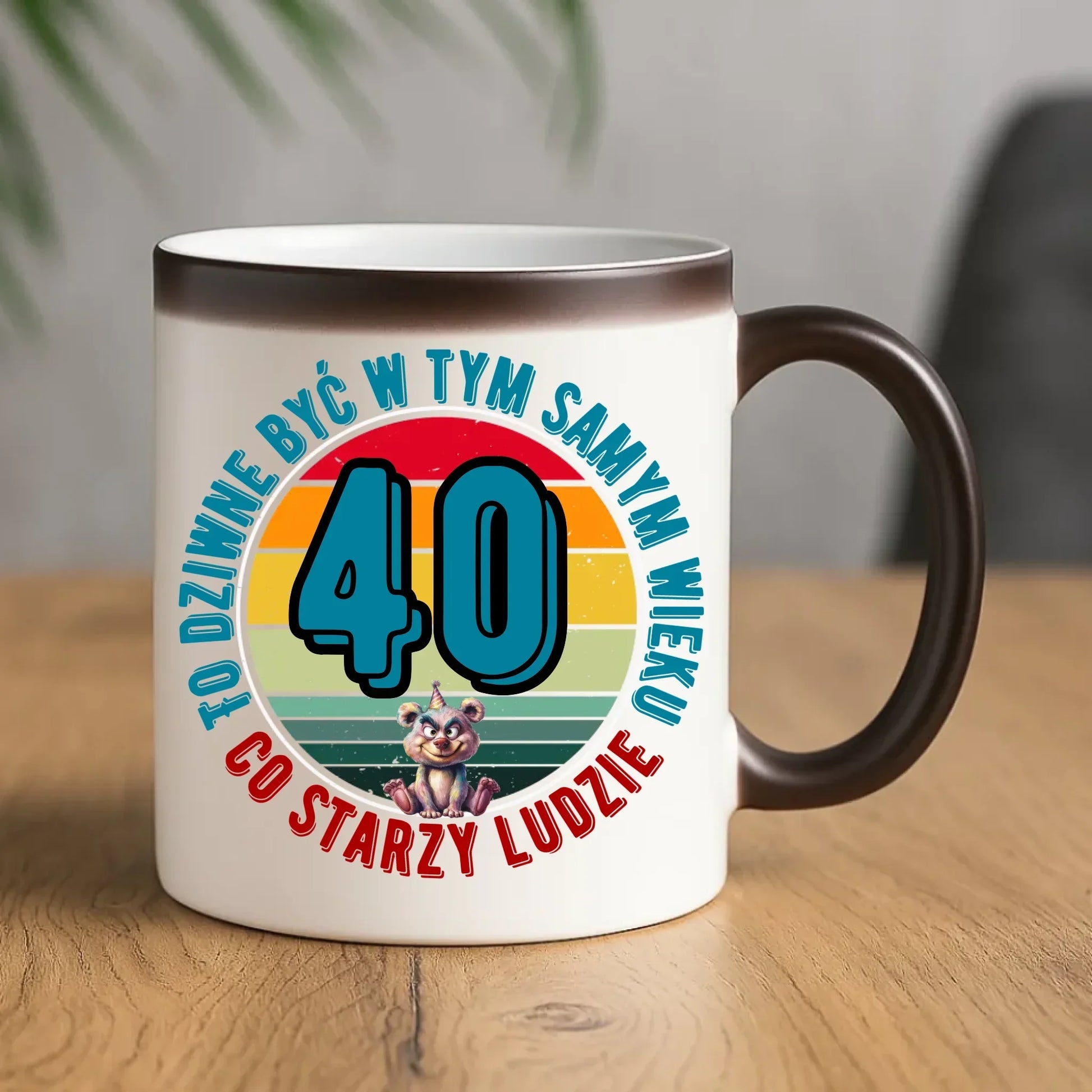 To dziwne (wiek) | Personalizowany kubek prezent na urodziny U08 - StoryCups.pl