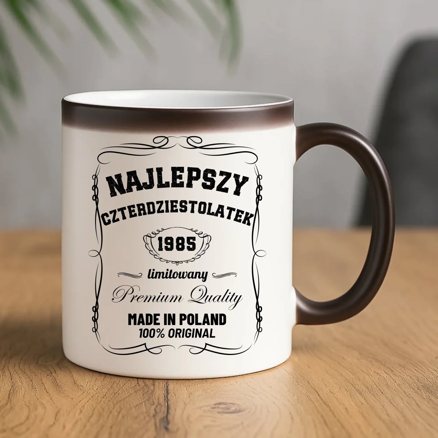 Urodzinowy kubek magiczny z nadrukiem prezent na URODZINY