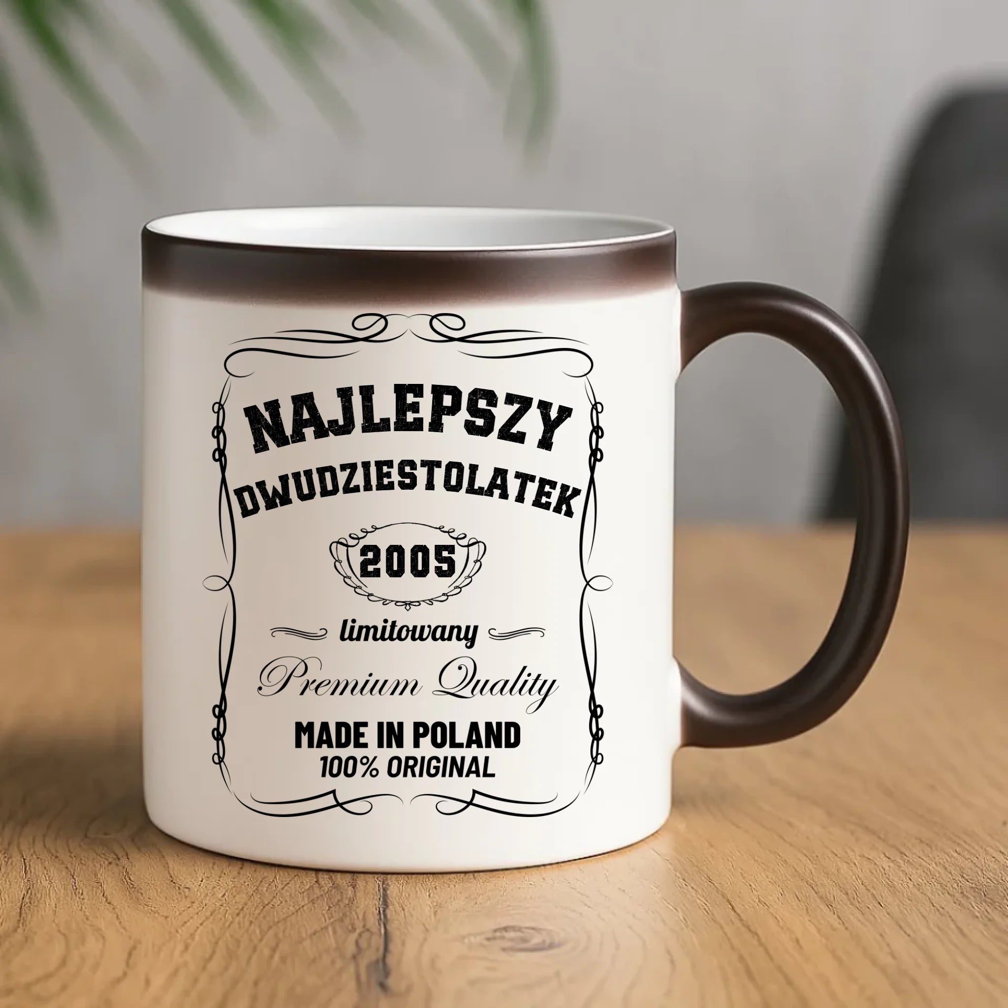 Urodzinowy kubek magiczny z nadrukiem prezent na URODZINY