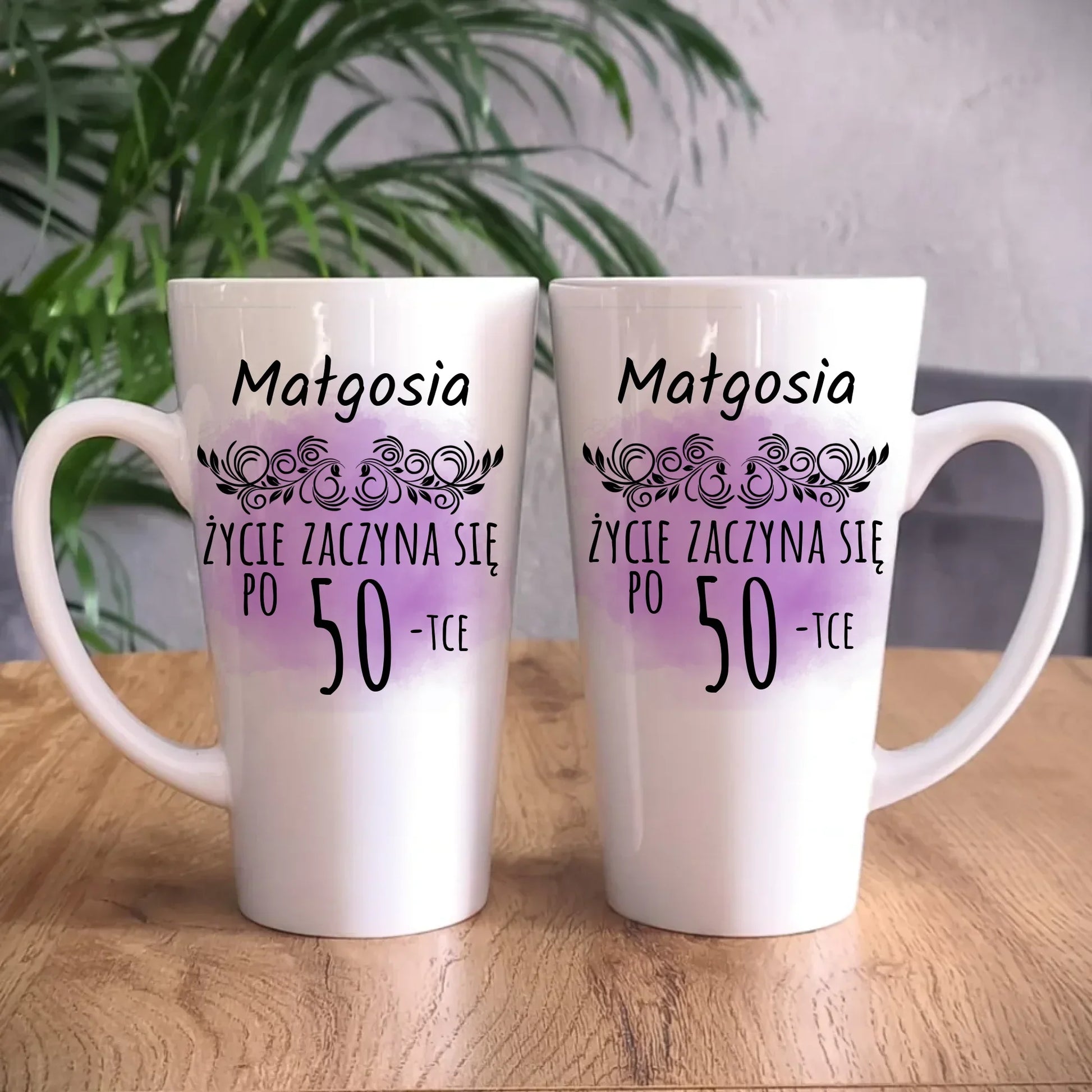 Życie zaczyna się po WIEK | Kubek na urodziny U03 - StoryCups.pl