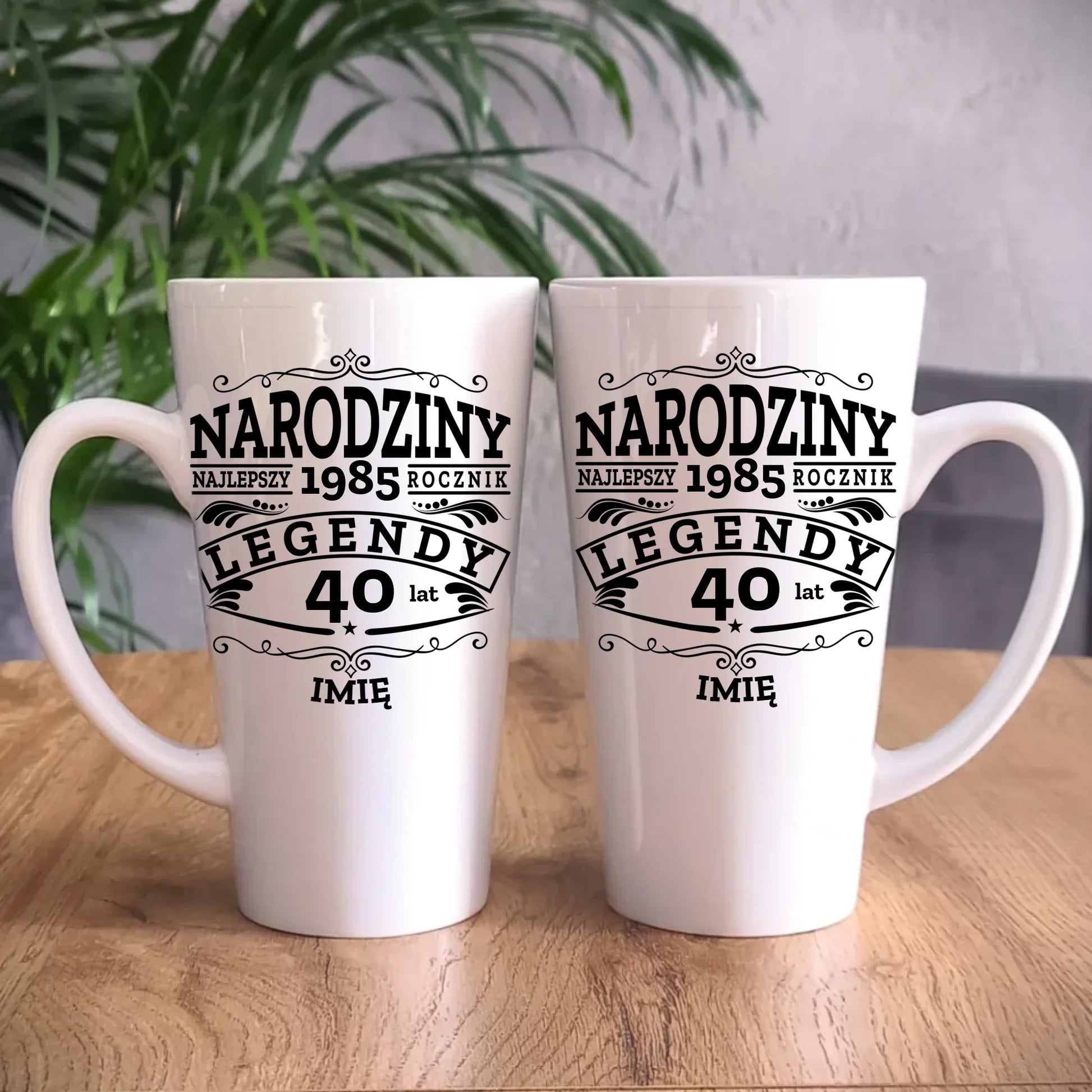 Narodziny Legendy imię | Personalizowany kubek na urodziny U01 - StoryCups.pl