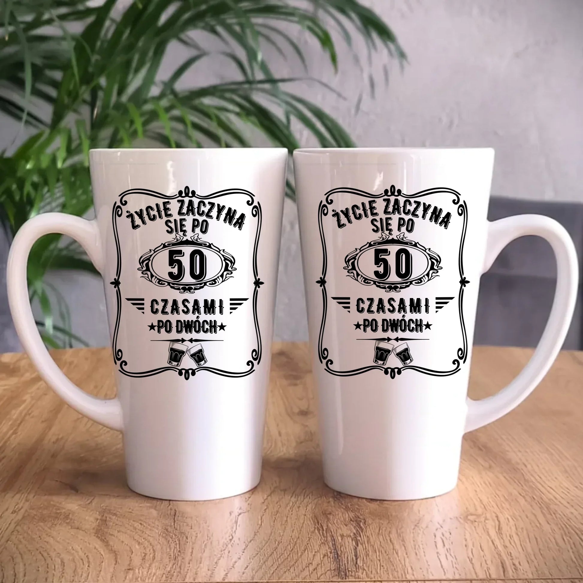 Życie zaczyna się po 50 | Kubek na 50 urodziny U12 - StoryCups.pl