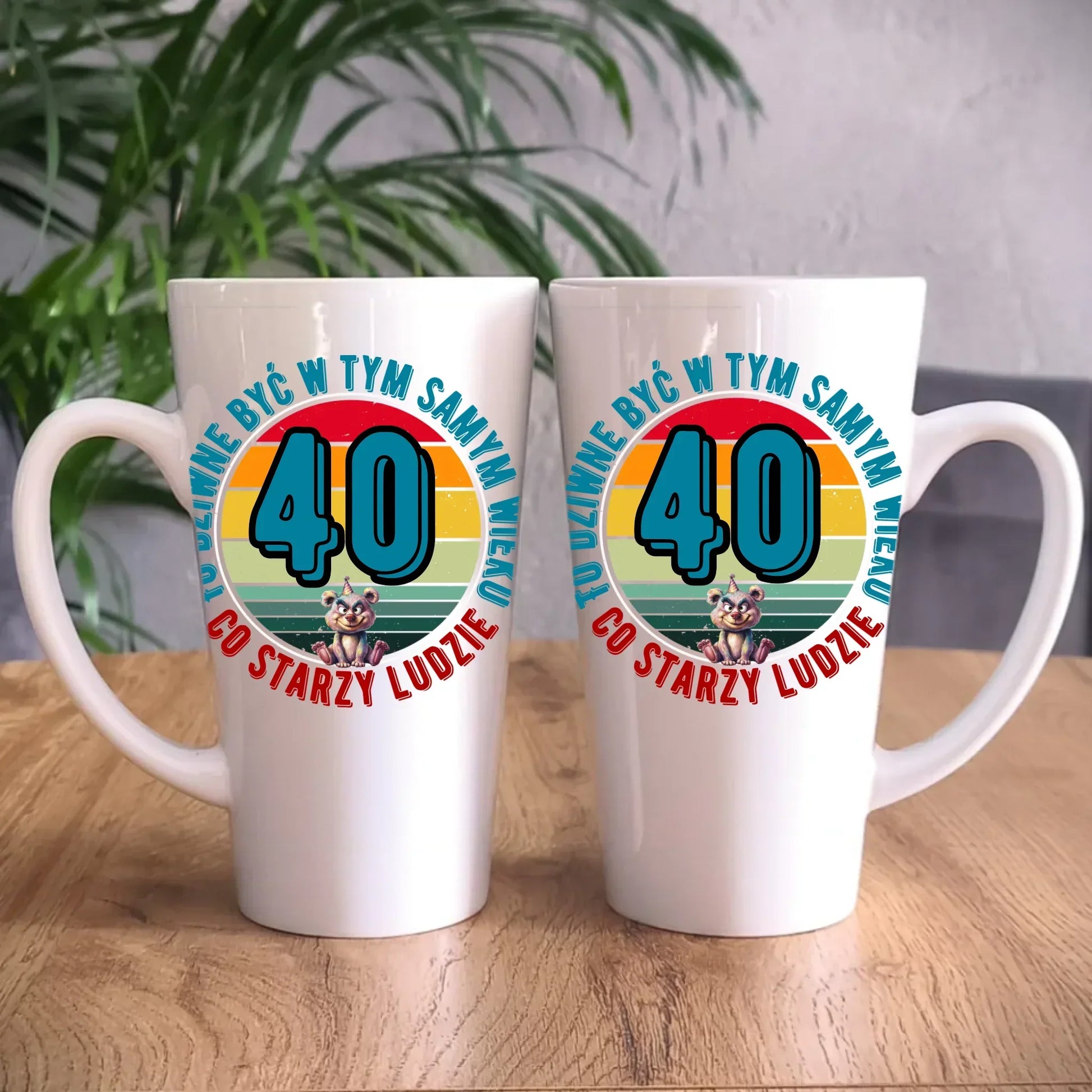 To dziwne (wiek) | Personalizowany kubek prezent na urodziny U08 - StoryCups.pl