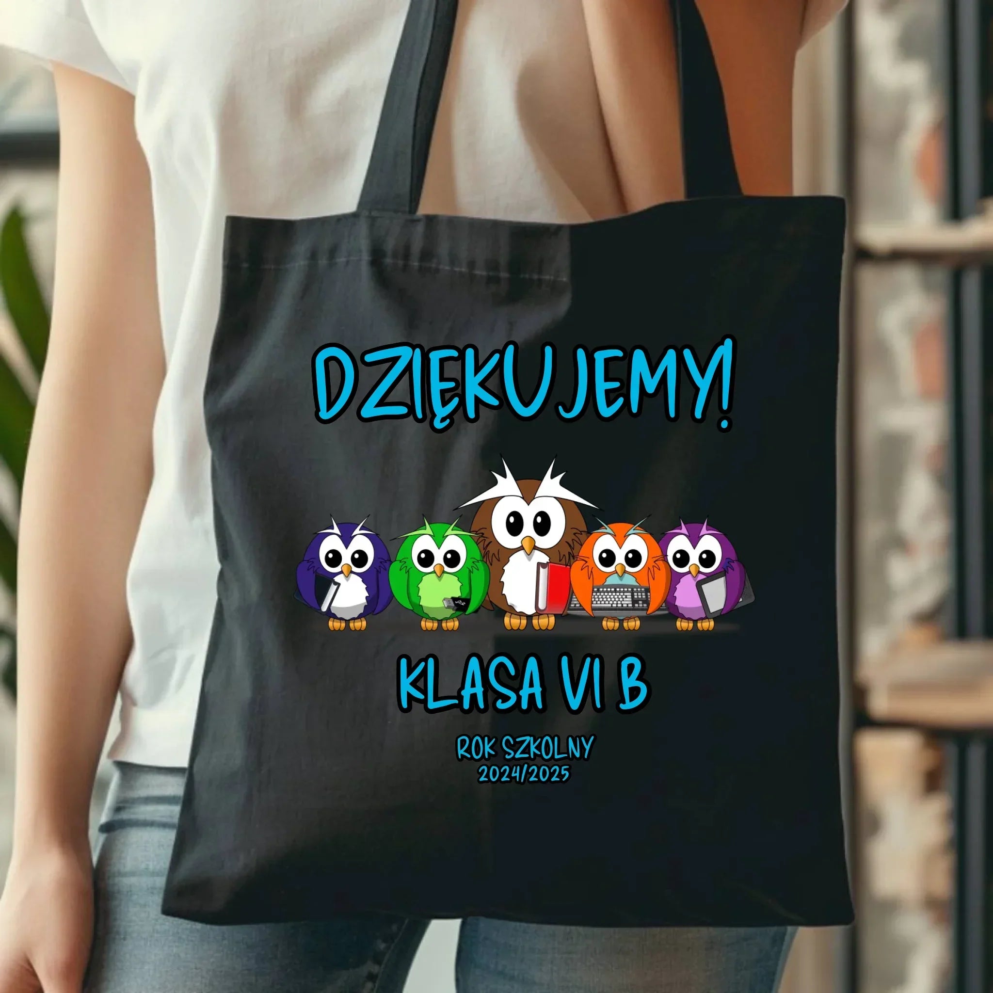 Dziękujemy | Torba dla nauczyciela na prezent N04 - StoryCups.pl