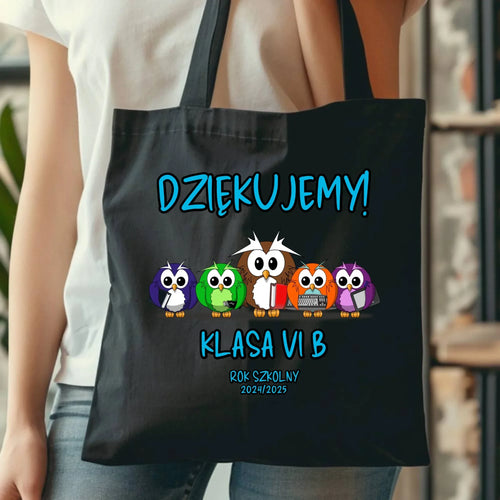 Dziękujemy | Torba dla nauczyciela na prezent N04 - StoryCups.pl
