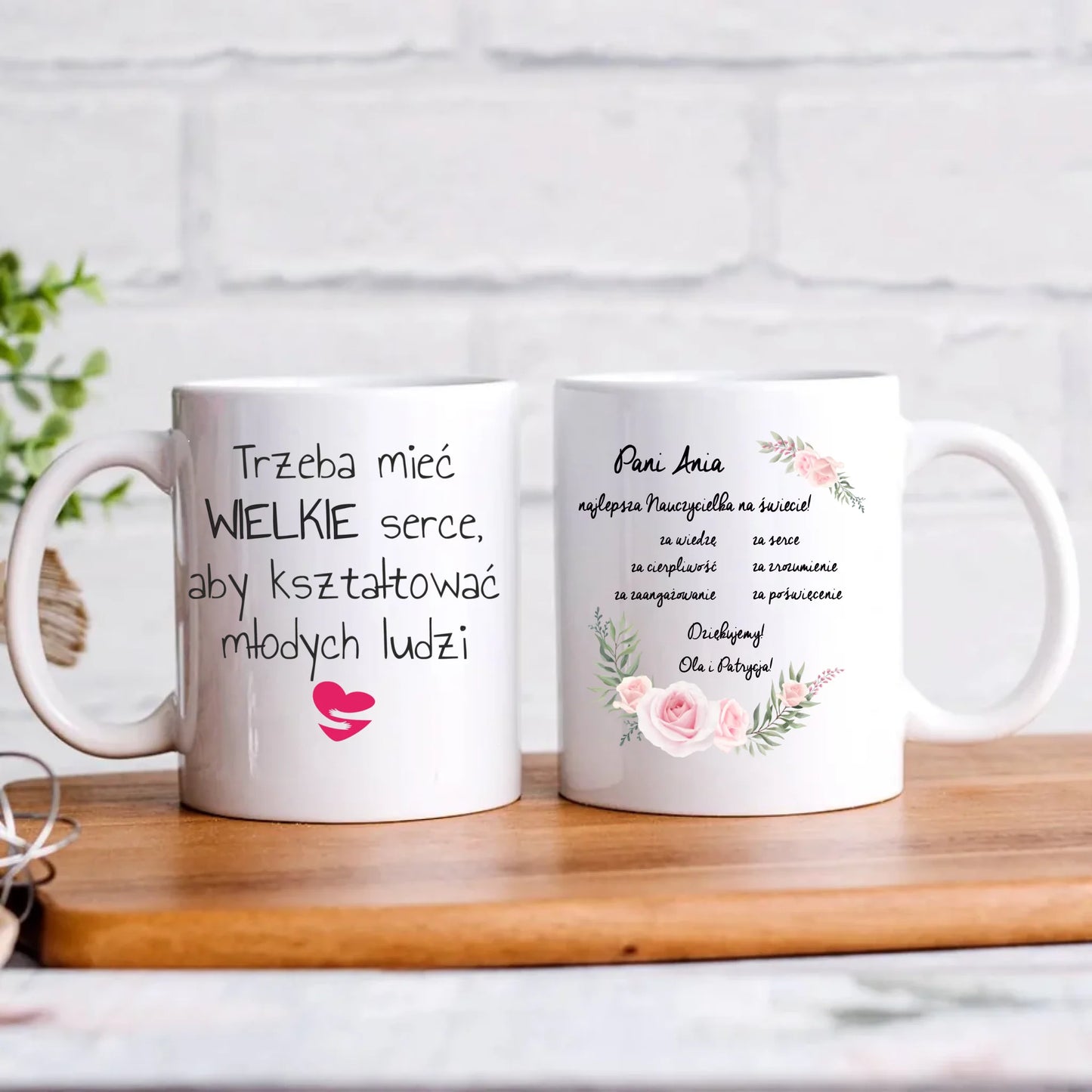 Kubek prezent na zakończenie roku szkolnego dla nauczyciela