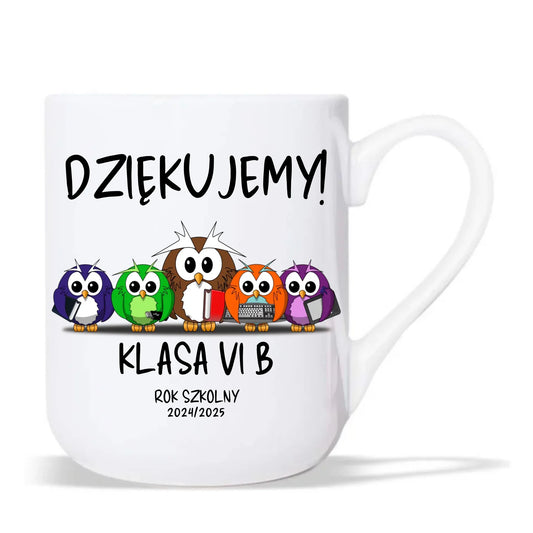 Kubek elegant prezent na zakończenie roku szkolnego dla nauczyciela