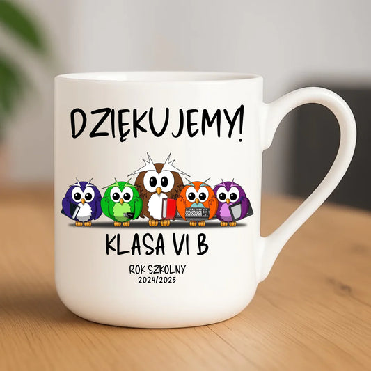 Kubek elegant prezent na zakończenie roku szkolnego dla nauczyciela