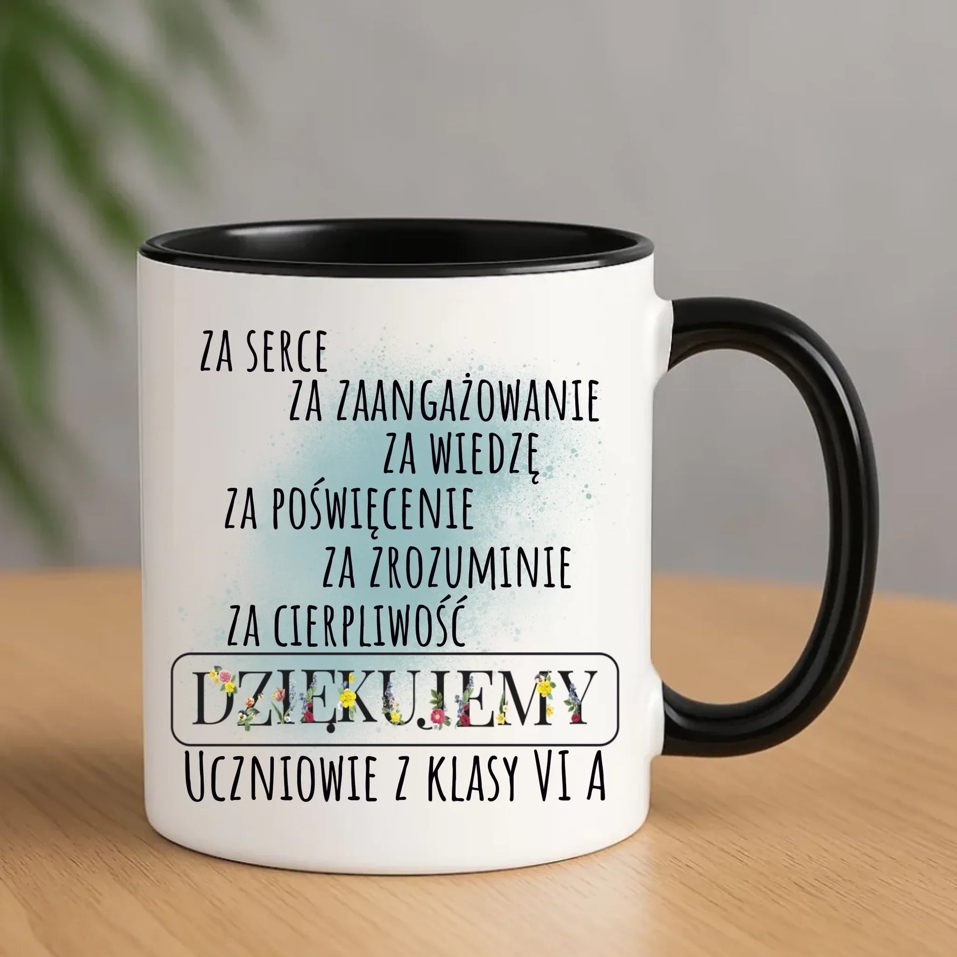 Podziękowanie dla nauczyciela od klasy na prezent | Kubek dla nauczyciela N06 - StoryCups.pl