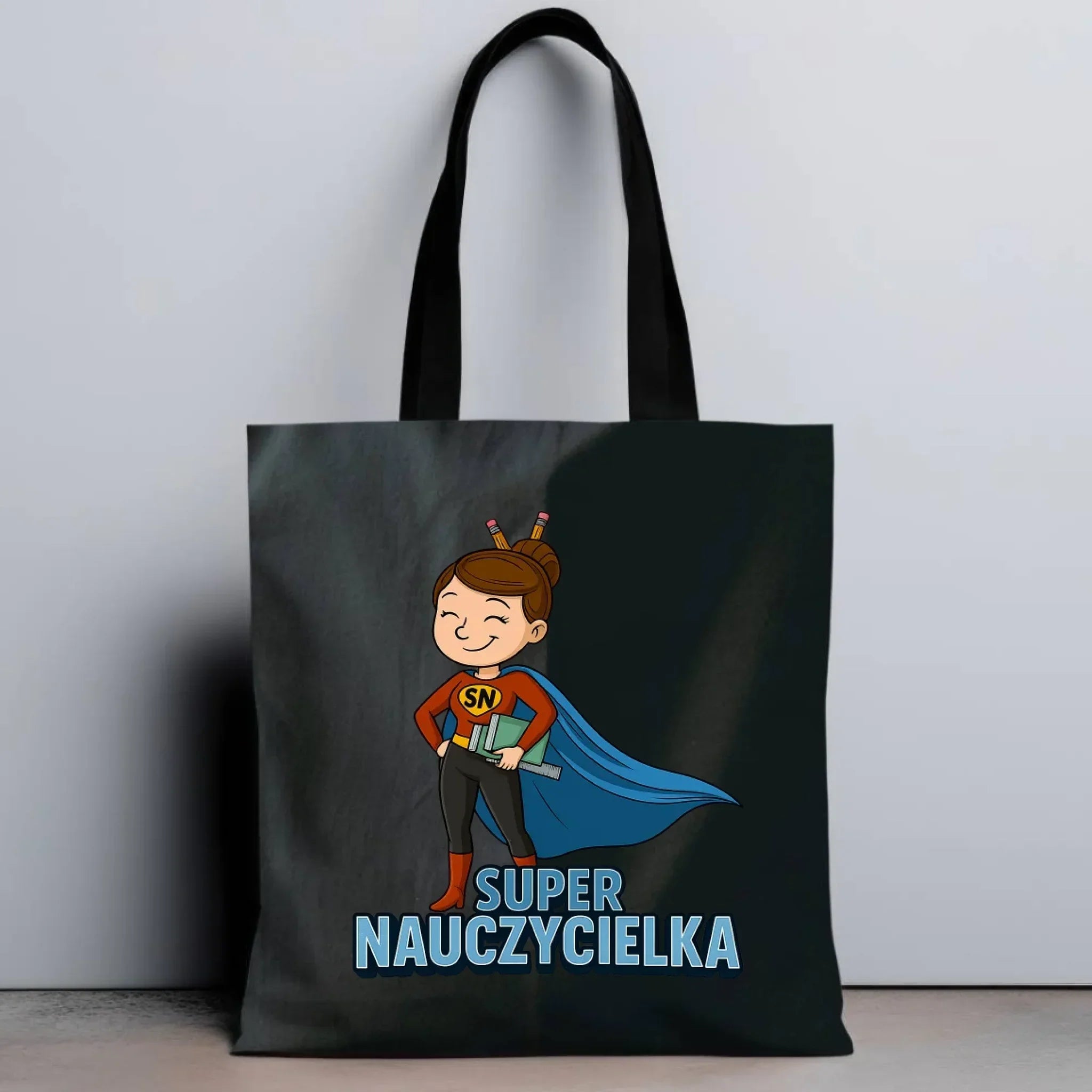 Super Nauczycielka | Torba na prezent dla nauczycielki N08 - StoryCups.pl