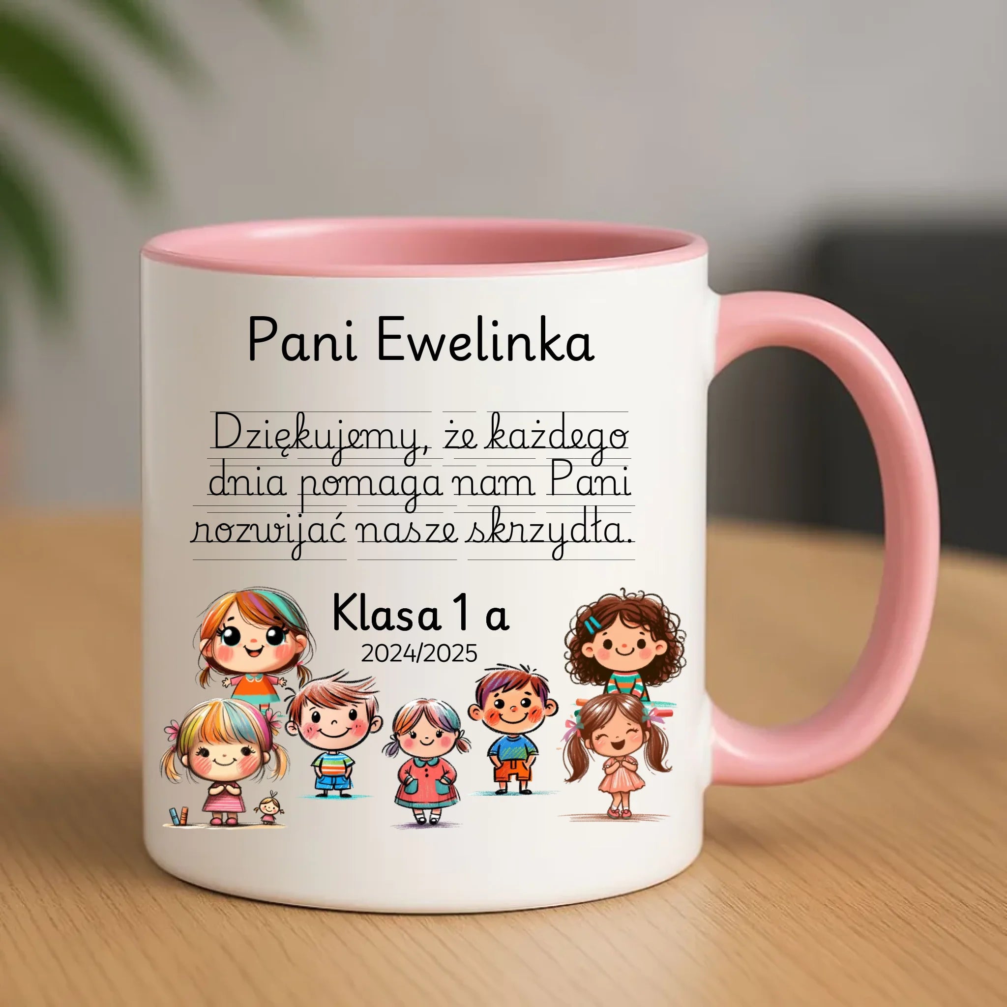 Kubek prezent na zakończenie roku szkolnego dla nauczyciela