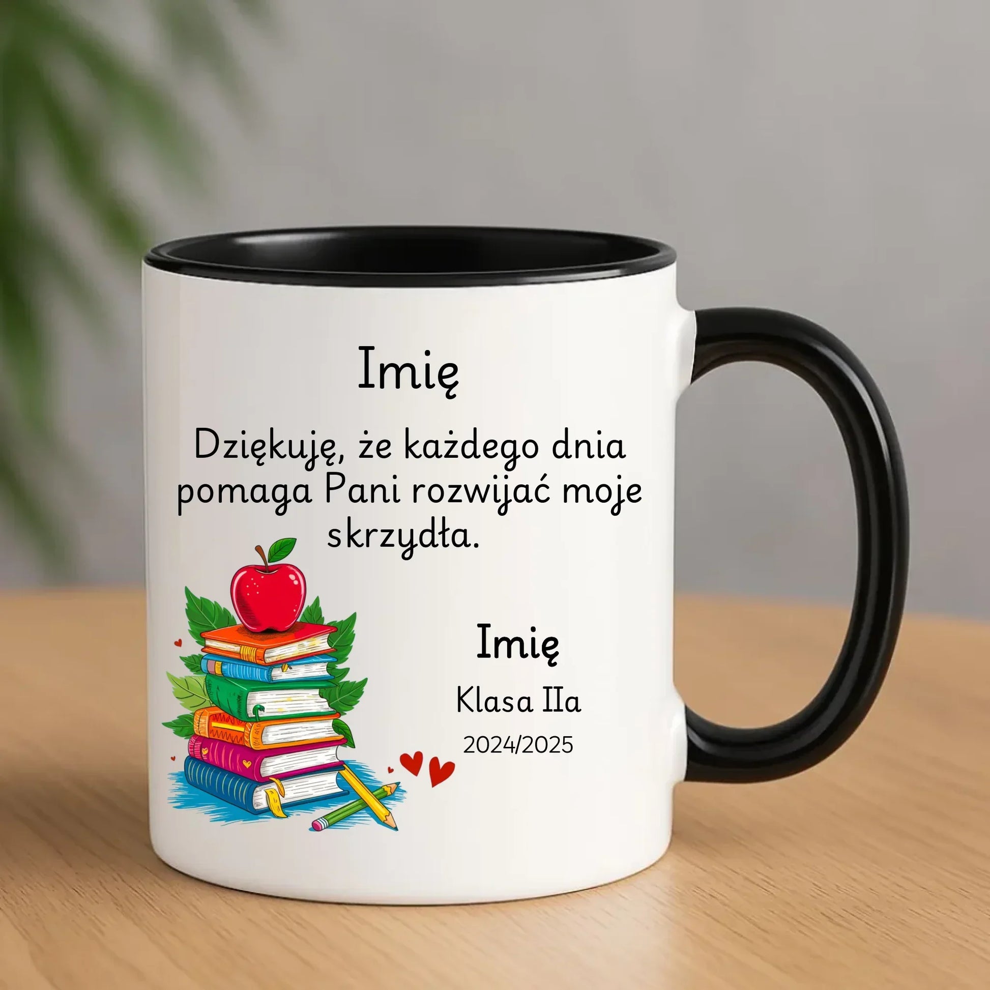 Podziękowanie dla nauczycielki | Kubek prezent na Zakończenie Roku Szkolnego N10 - StoryCups.pl