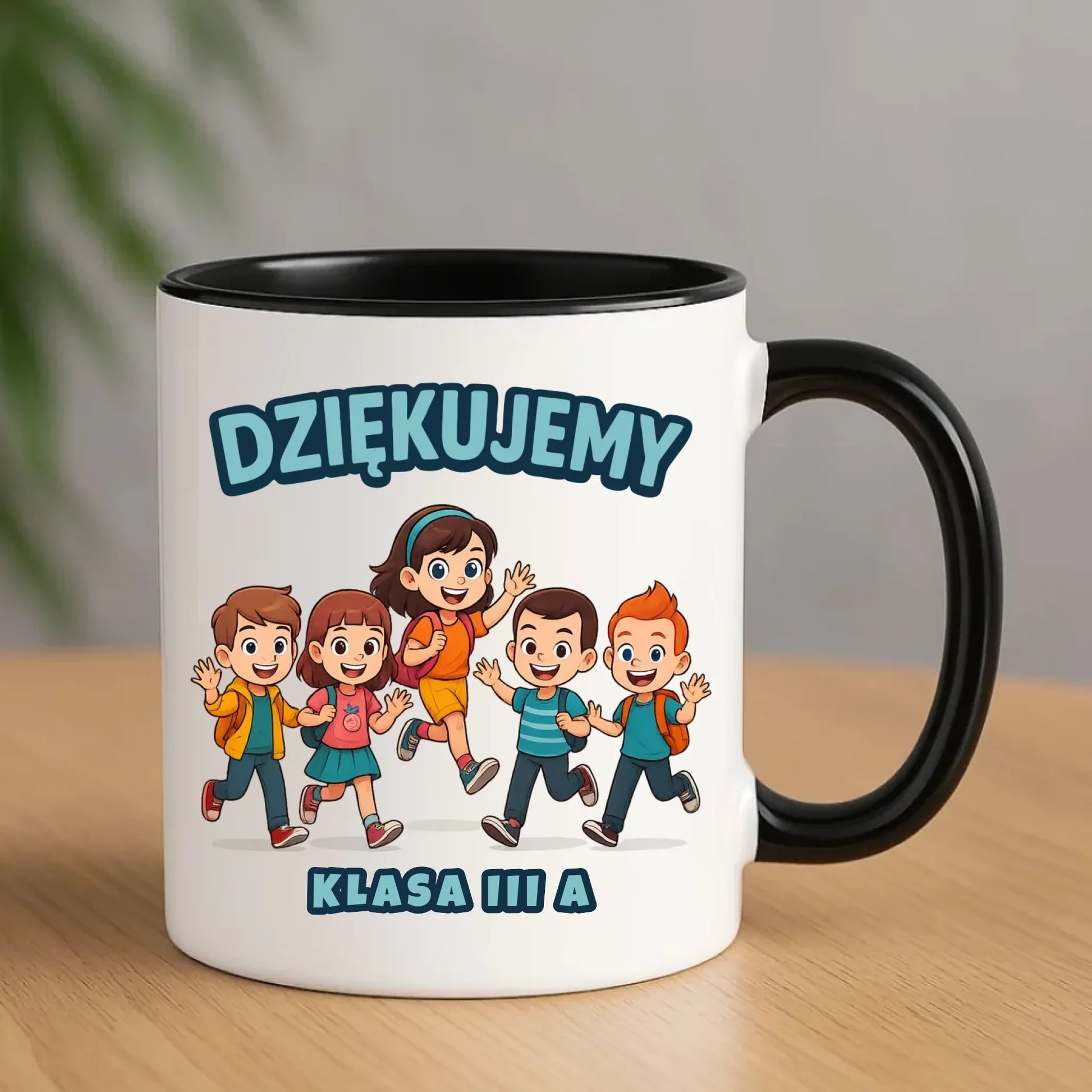 Podziękowanie od klasy dla nauczyciela | Kubek prezent Zakończenie Roku Szkolnego N11 - StoryCups.pl