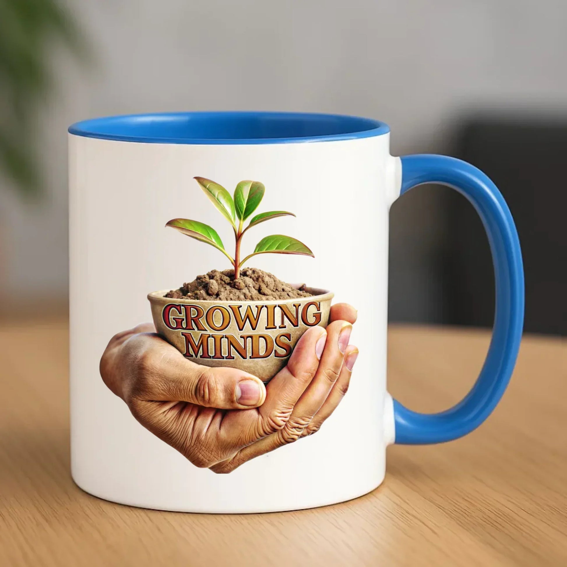 Growing minds | Kubek dla nauczyciela N15 - StoryCups.pl