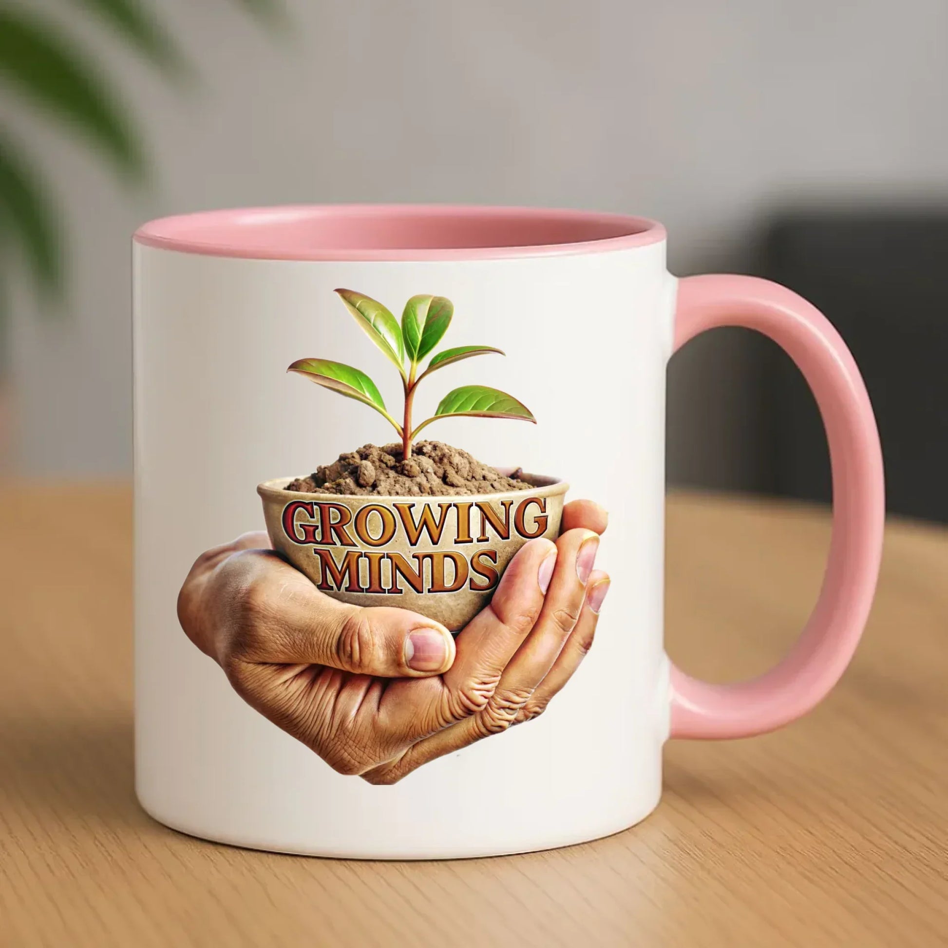 Growing minds | Kubek dla nauczyciela N15 - StoryCups.pl