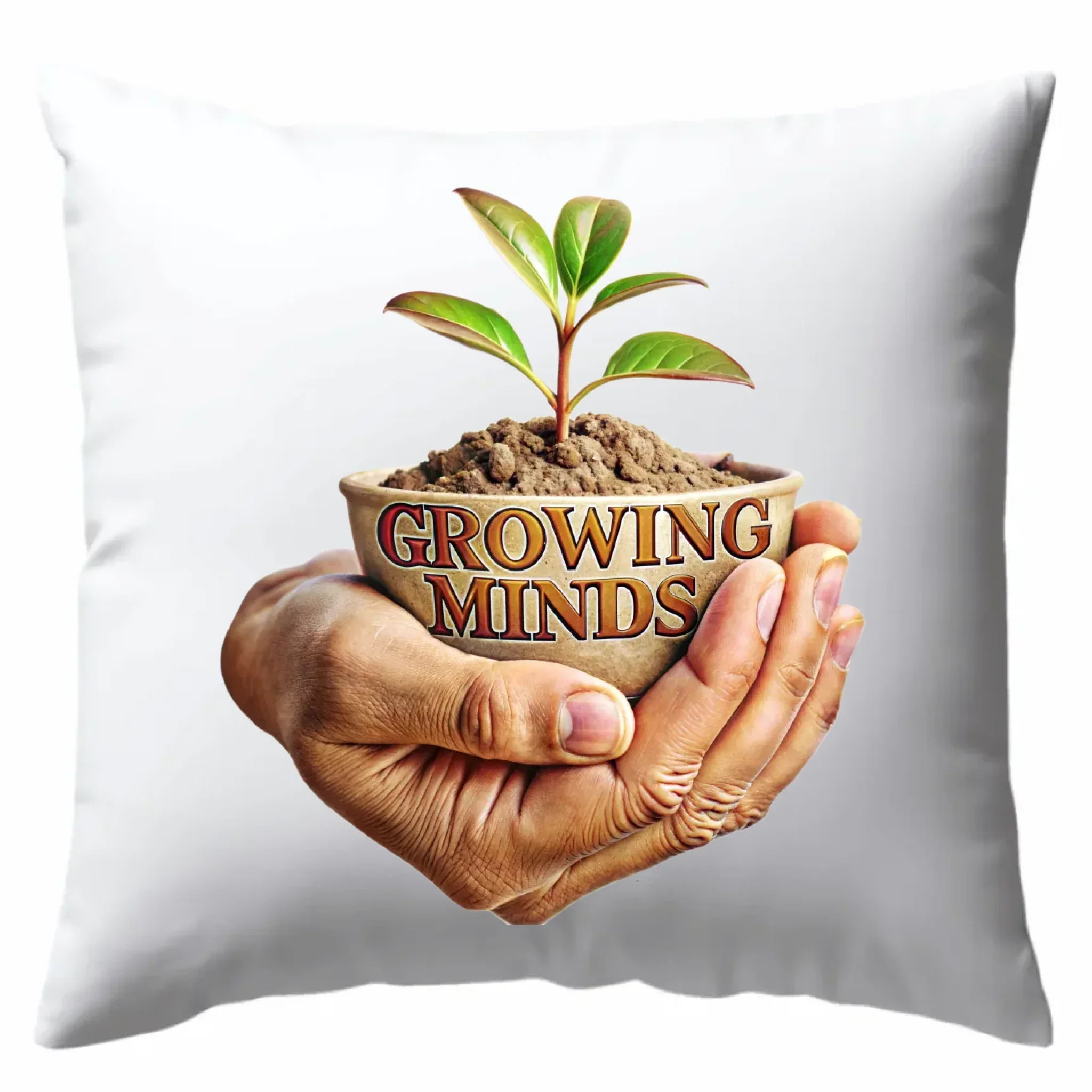 Growing minds | Poduszka dla nauczyciela N15 - StoryCups.pl