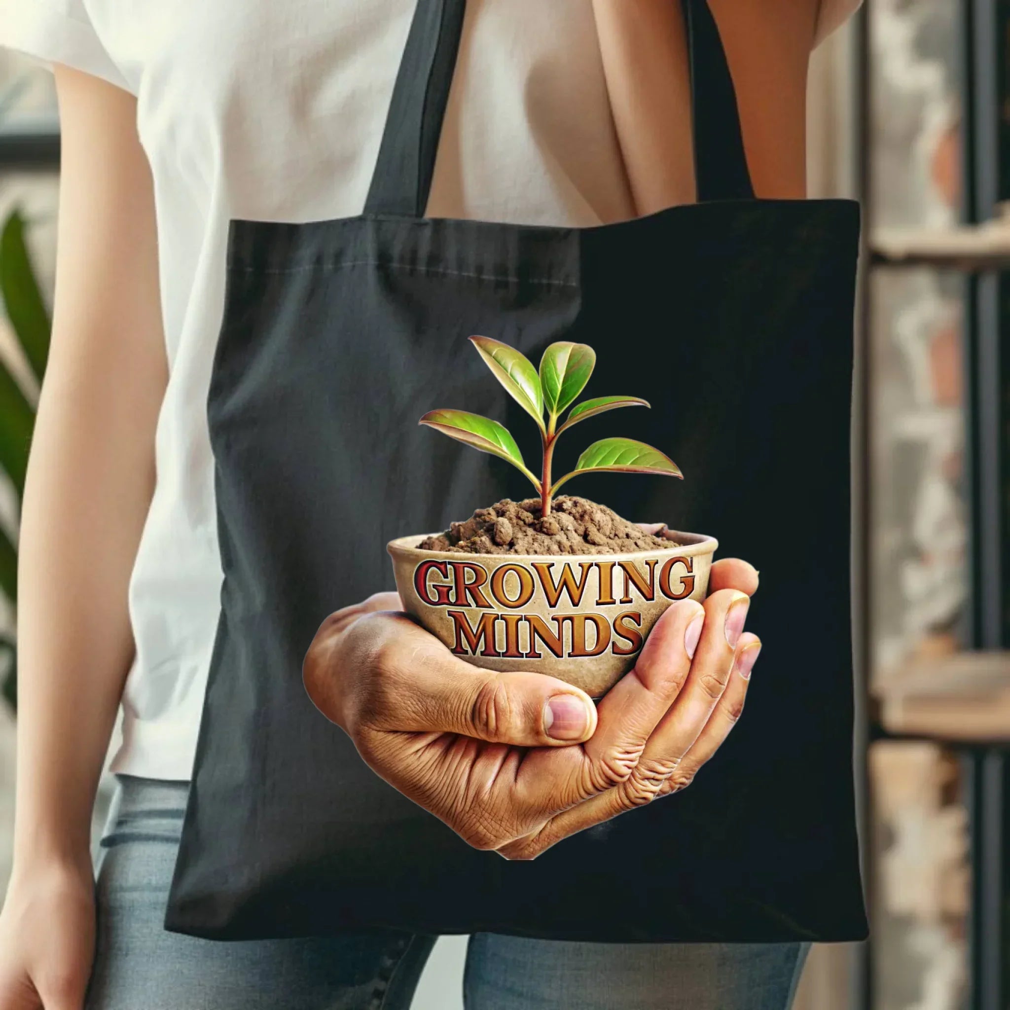 Growing minds | Torba dla nauczyciela N15 - StoryCups.pl